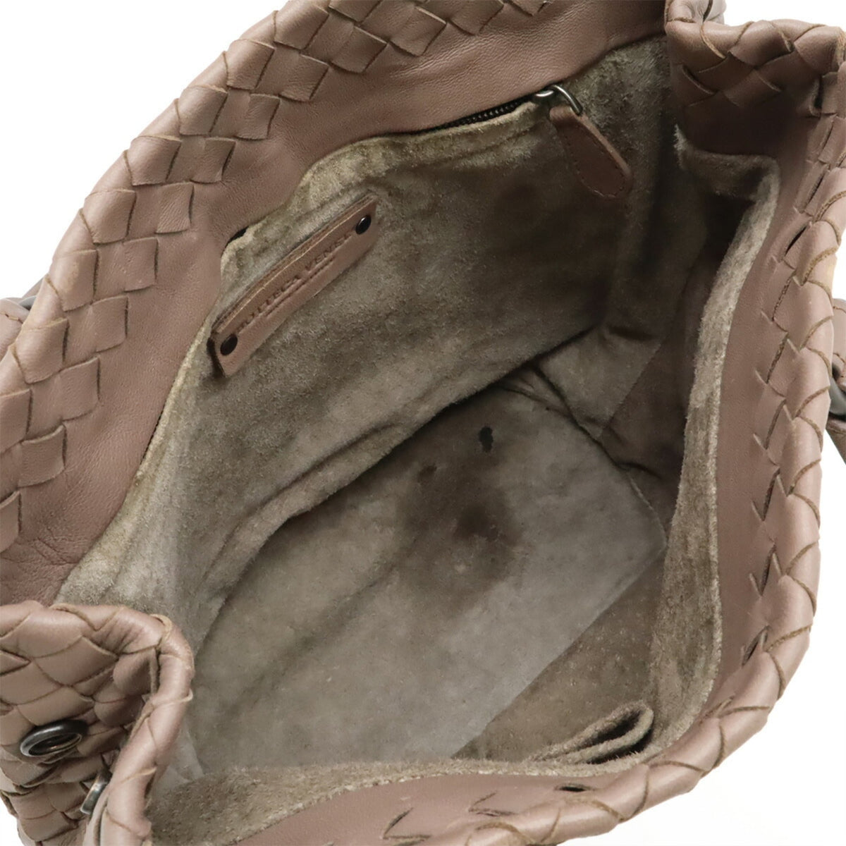 Bottega Veneta Pink Leather Handbag Tote Bag (Pre-Owned)