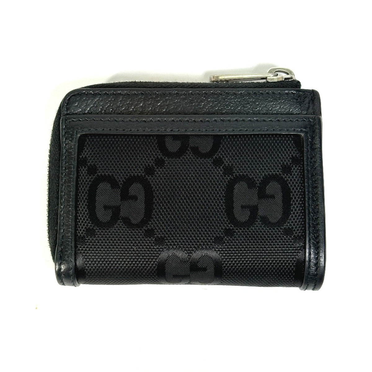 Gucci Black Leather Coin Purse/Coin Case (Pre-Owned)