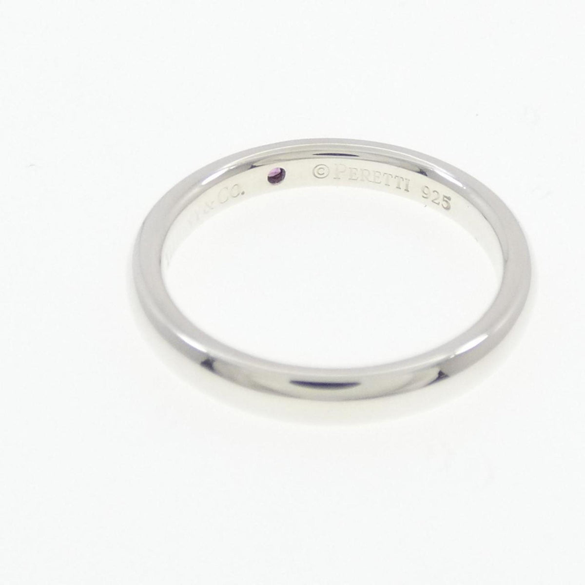 Tiffany Silver 925 Band Ring (Pre-Owned)