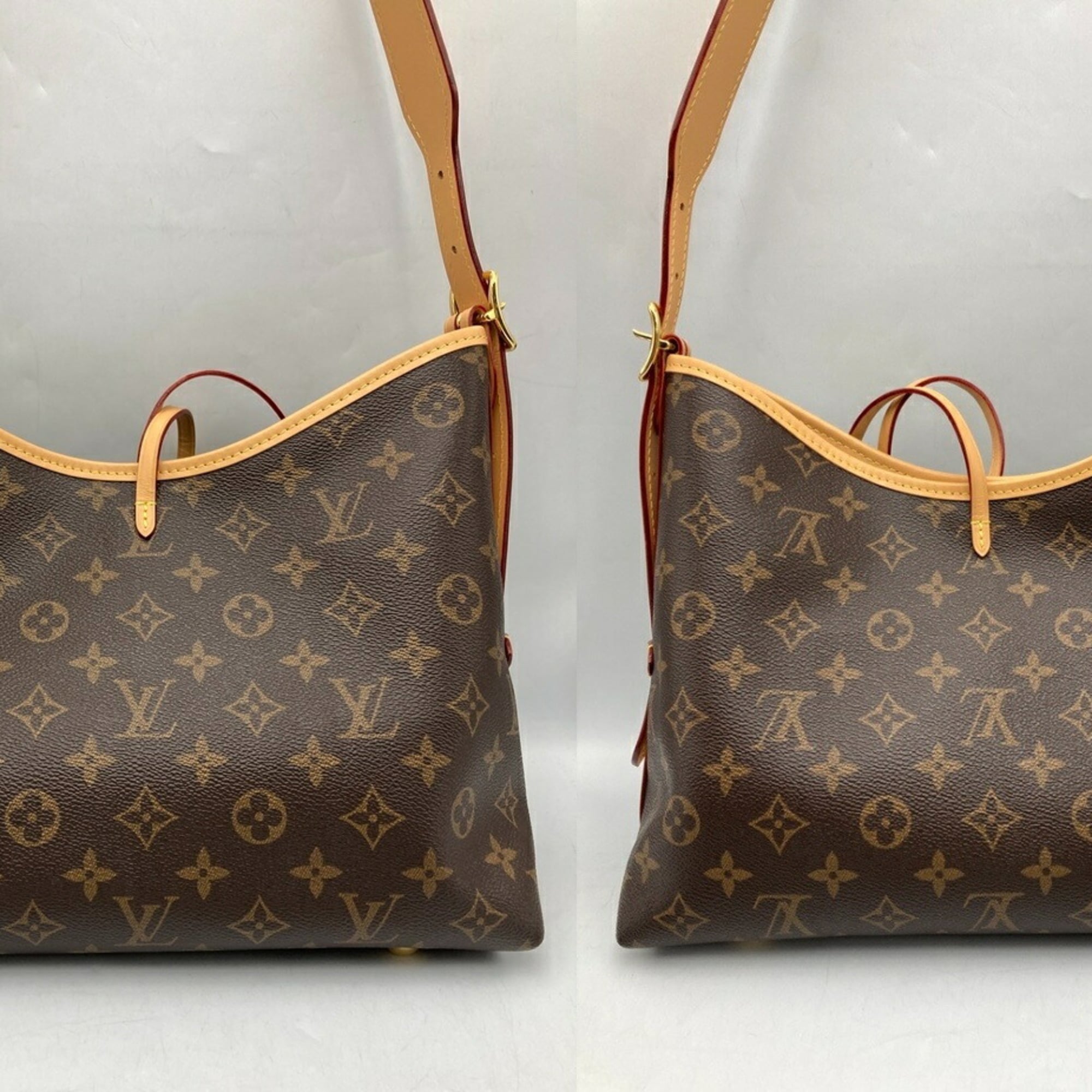 Louis Vuitton Brown Pvc Leather Shoulder Bag (Pre-Owned)