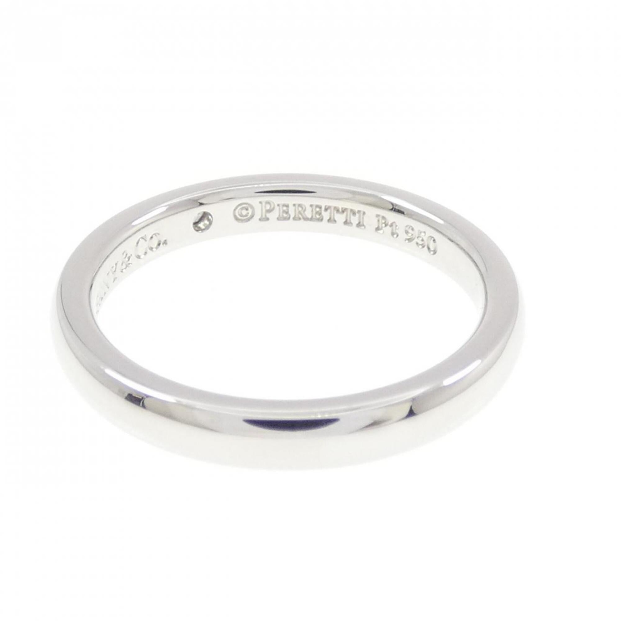 Tiffany Platinum 950 Band Ring (Pre-Owned)