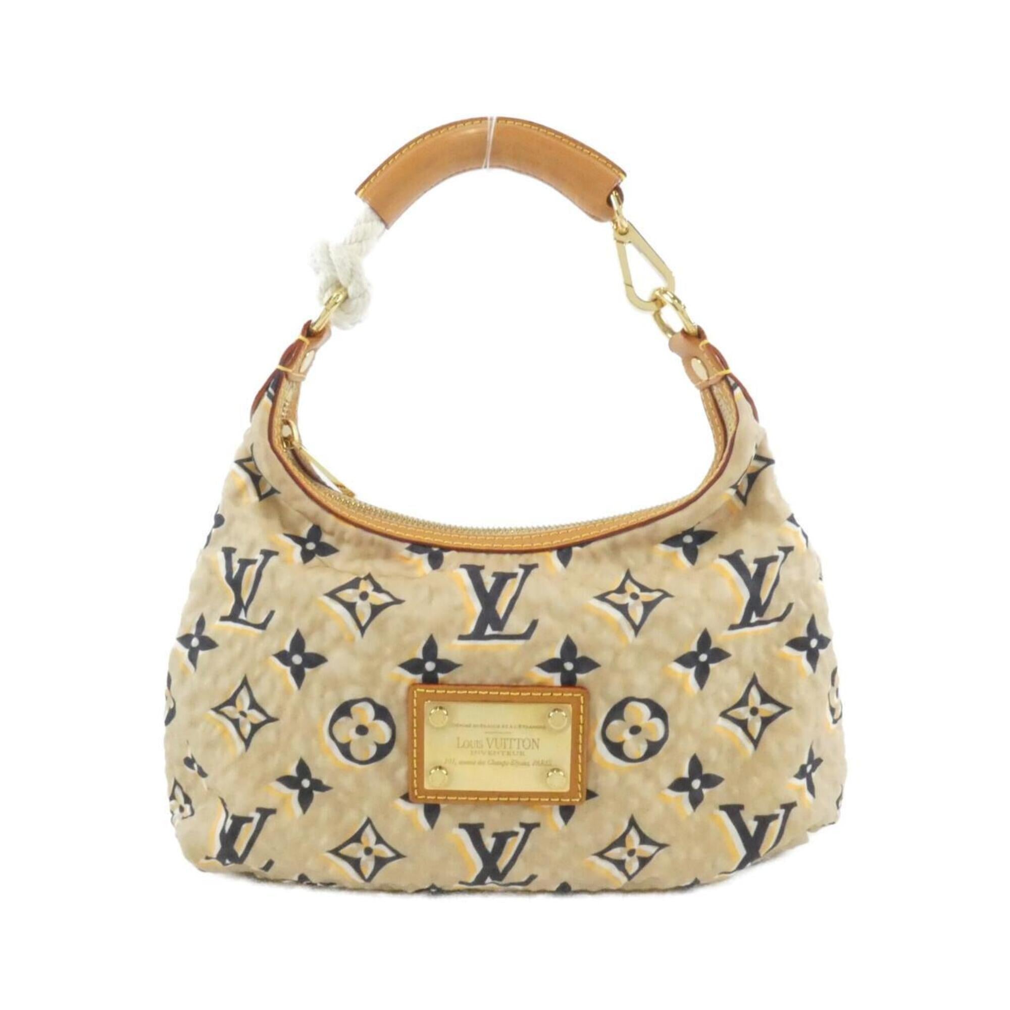 Louis Vuitton Beige Nylon Shoulder Bag (Pre-Owned)