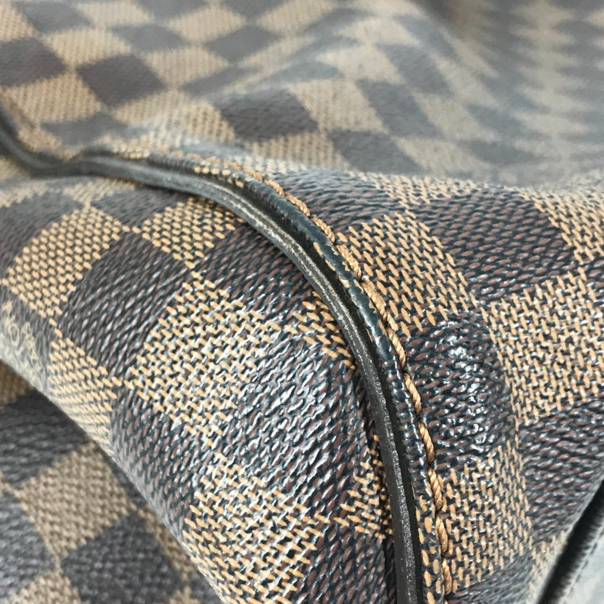 Louis Vuitton Damier Brown Ebene Damier Canvas Shoulder Bag Tote Bag (Pre-Owned)