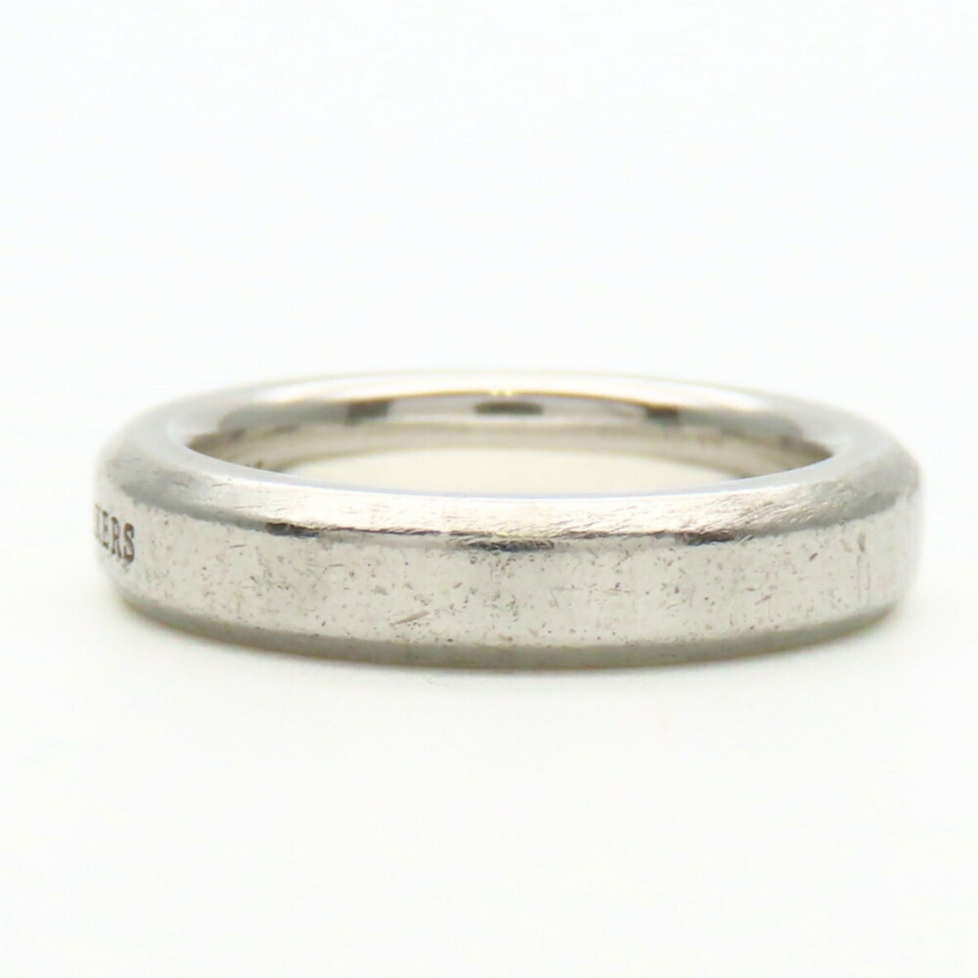 Tiffany Silver Silver 925 Band Ring (Pre-Owned)