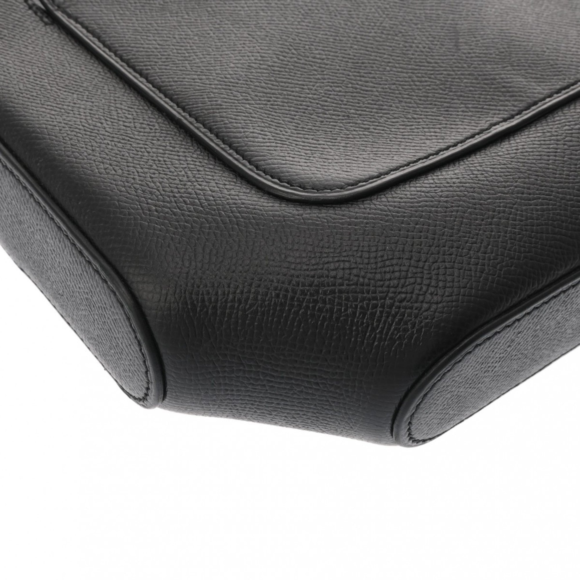 Hermes Black Epsom Leather Shoulder Bag (Pre-Owned)
