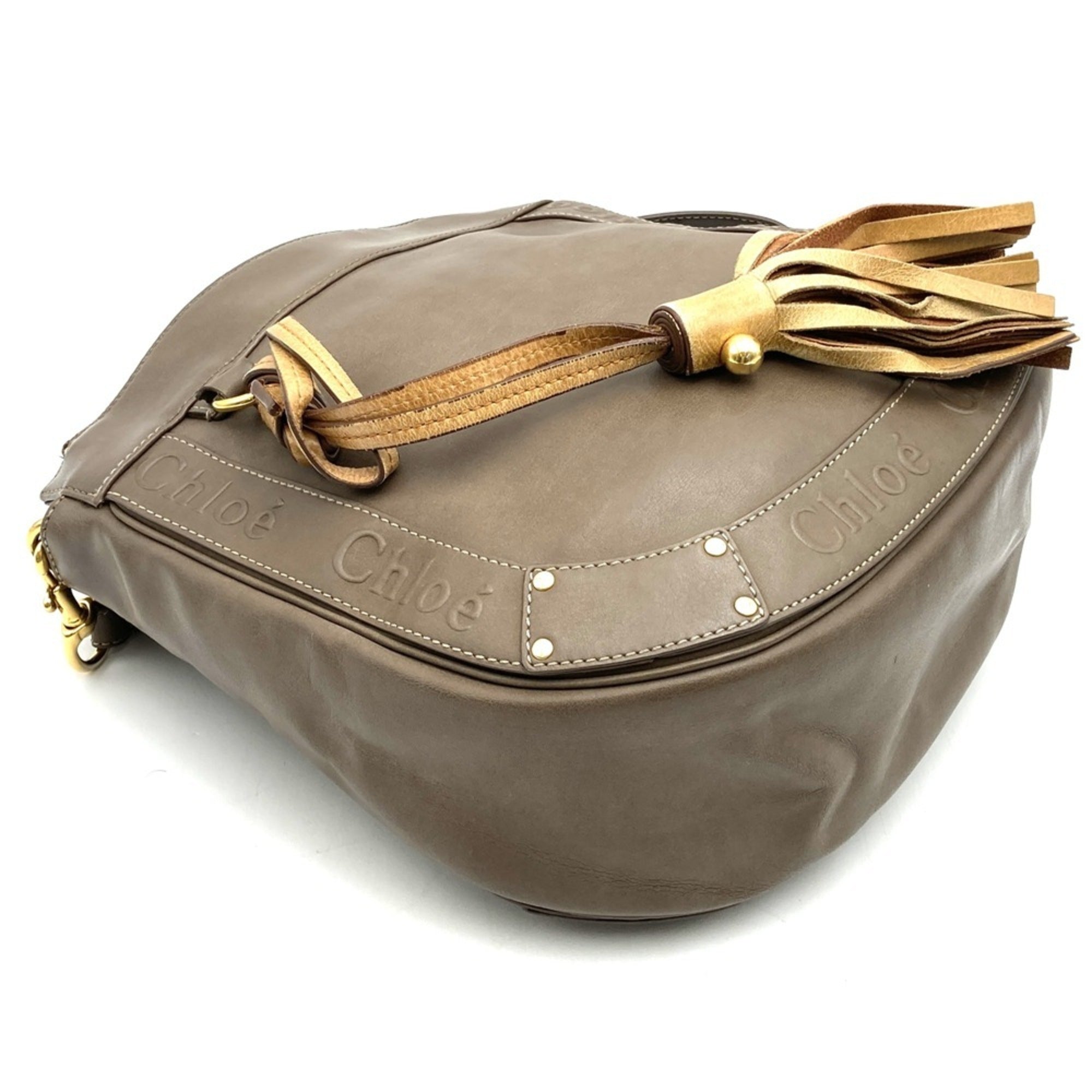 Chloé Brown Leather Shoulder Bag (Pre-Owned)