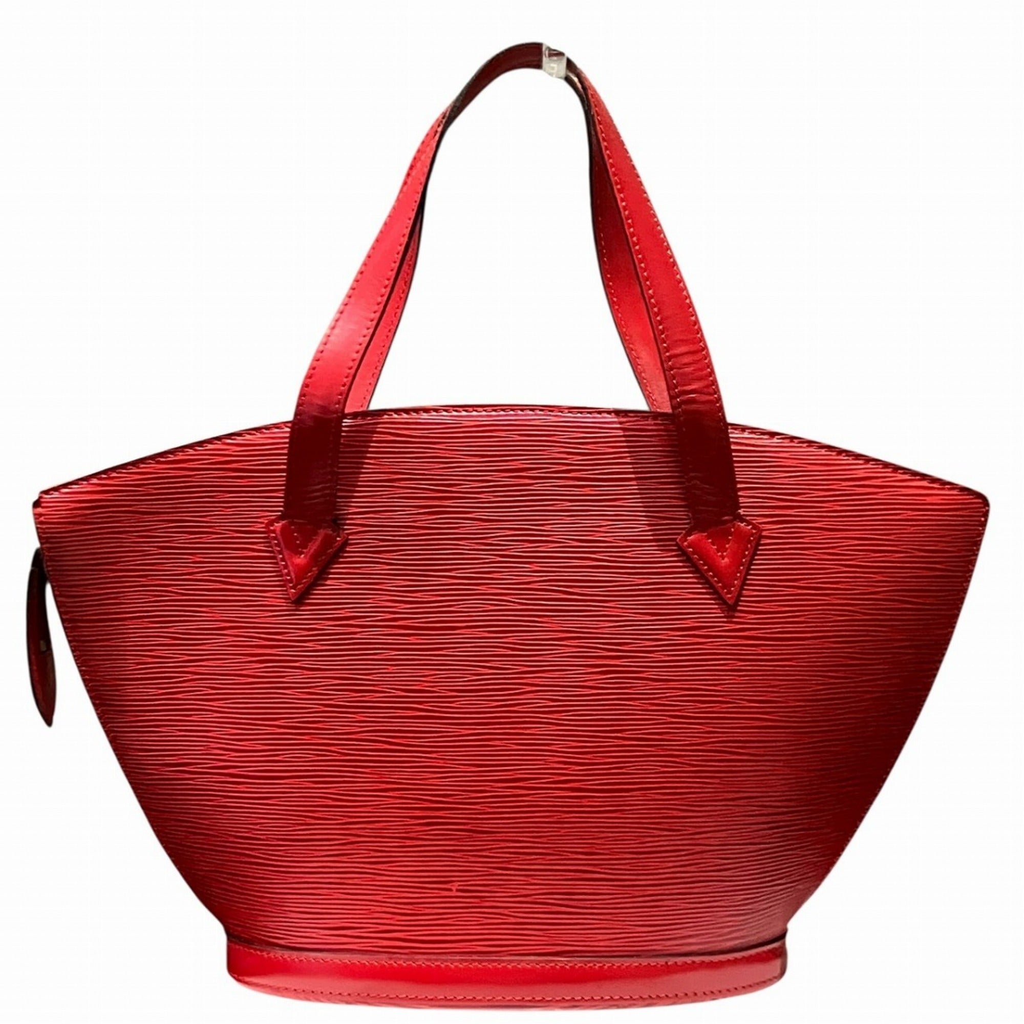 Louis Vuitton Epi Red Color Leather Shoulder Bag (Pre-Owned)