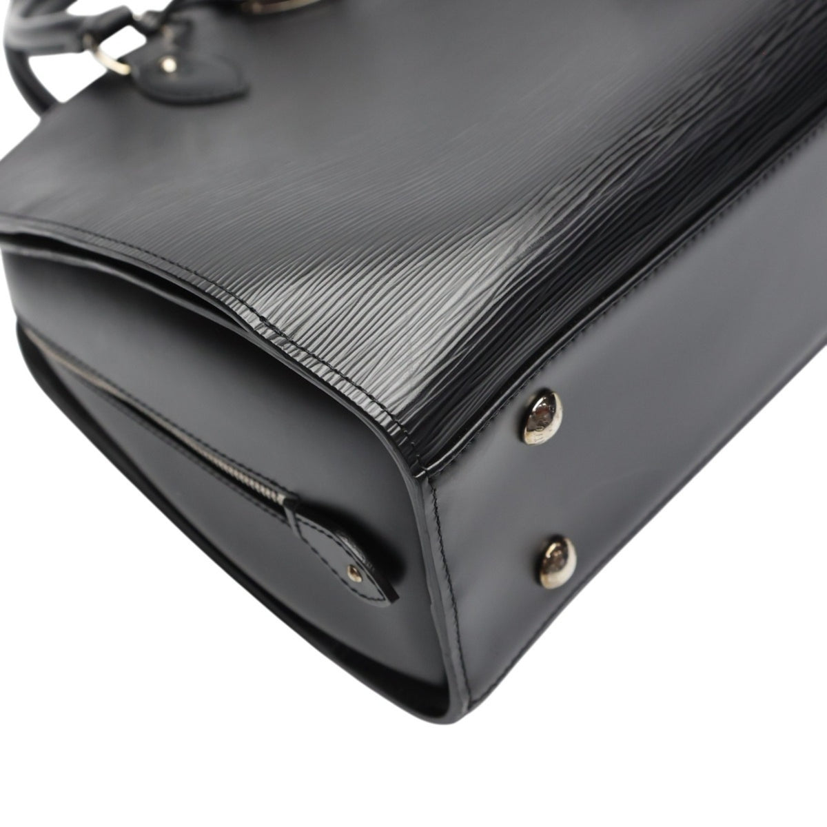 Louis Vuitton Black Noir Epi Leather Handbag (Pre-Owned)