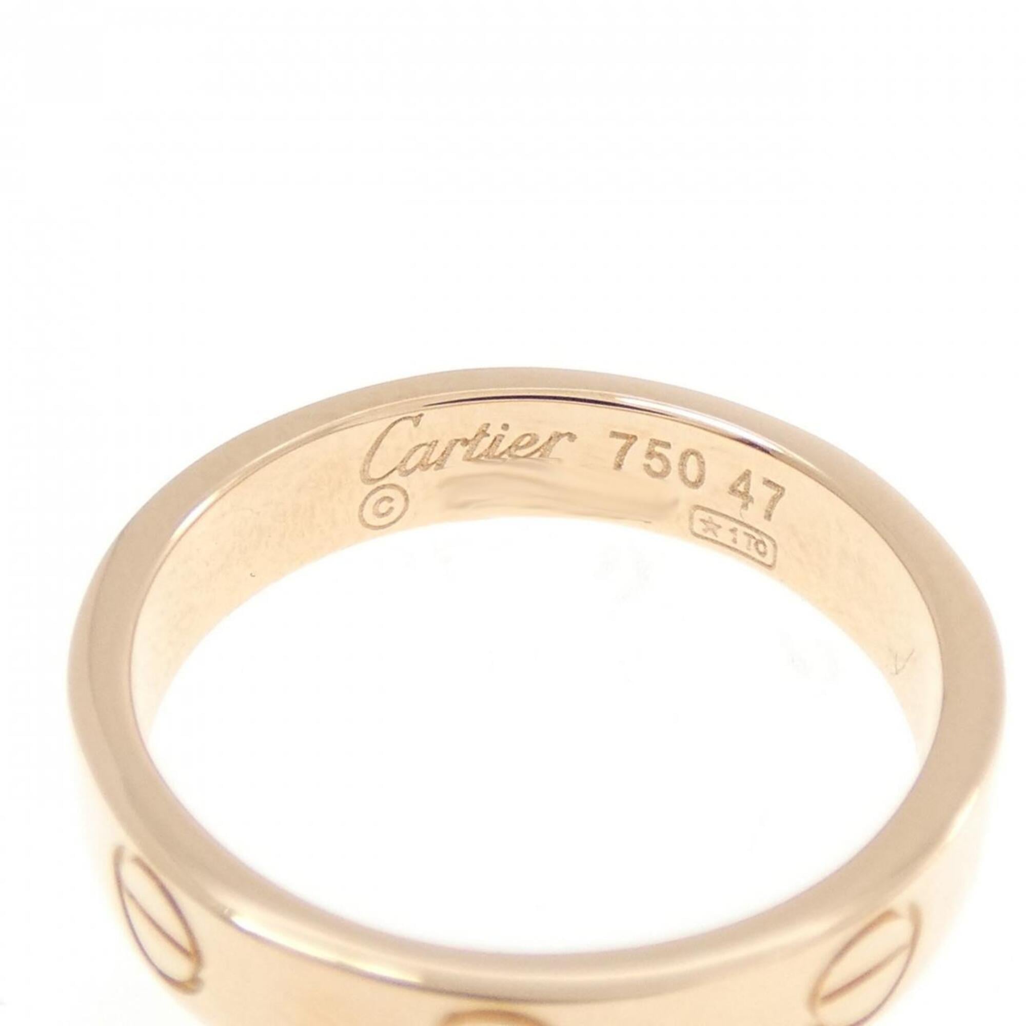 Cartier Pink Gold (18K) Band Ring (Pre-Owned)