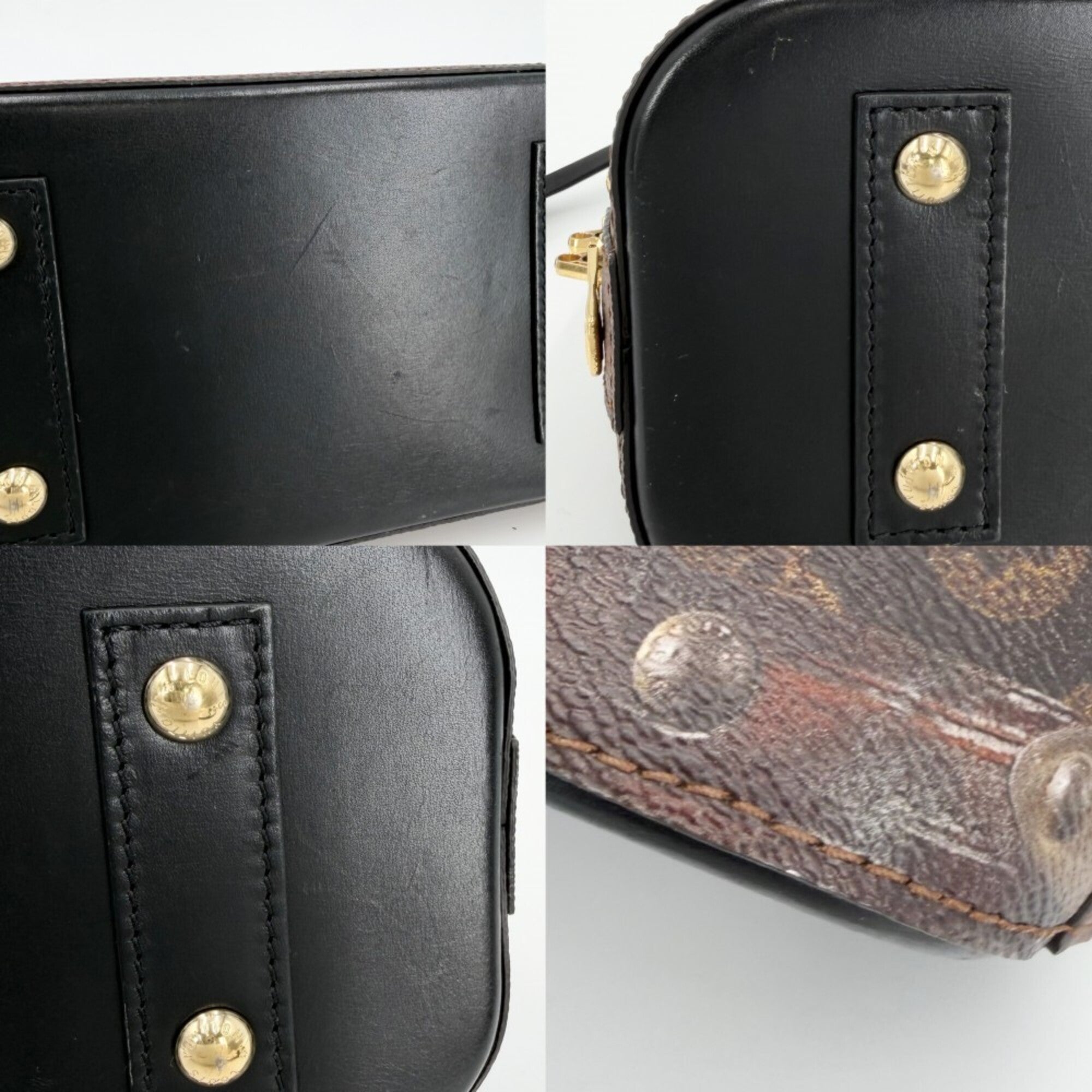 Louis Vuitton Brown Monogram Handbag Shoulder Bag (Pre-Owned)