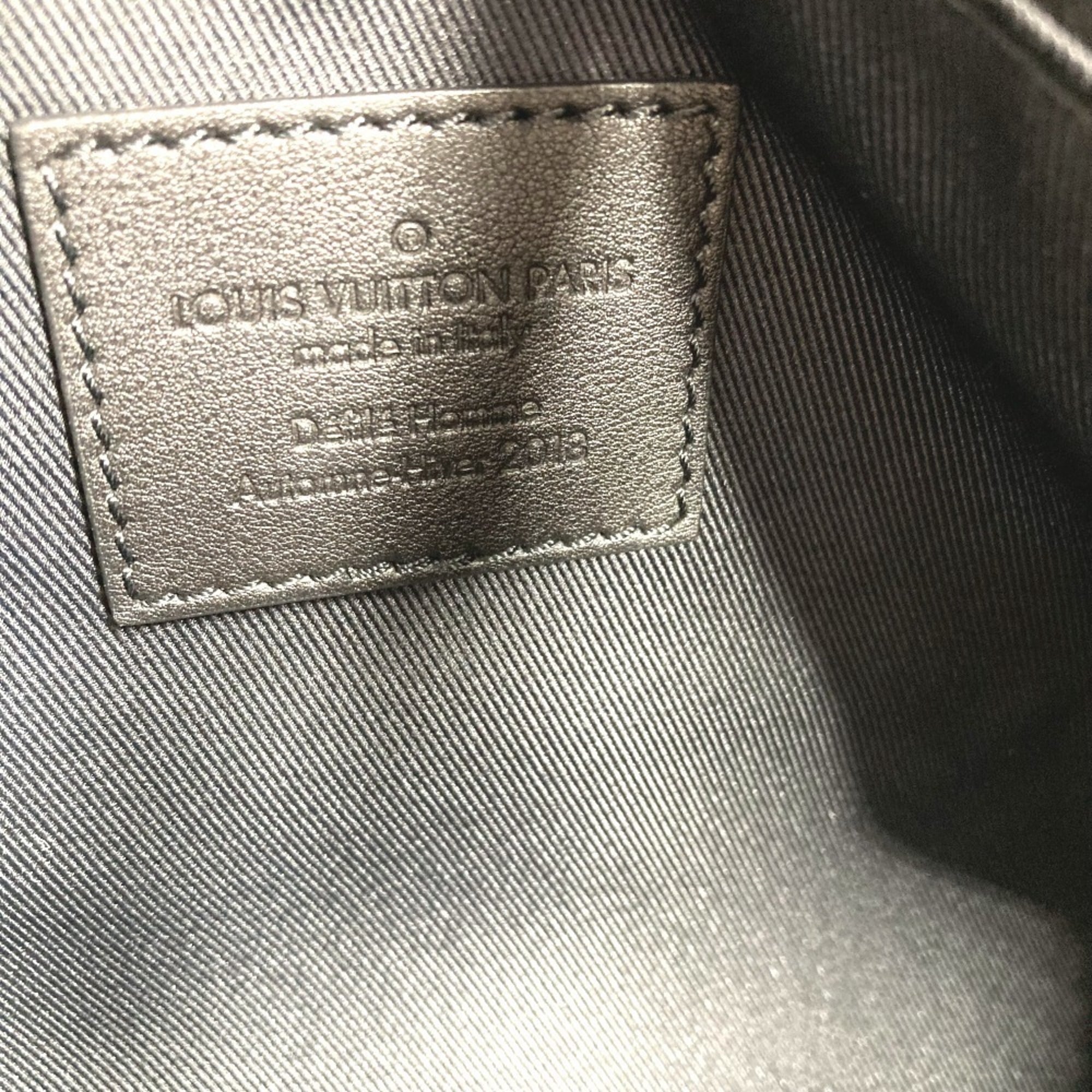 Louis Vuitton Monogram Eclipse Black Monogram Eclipse Boston Bag Shoulder Bag (Pre-Owned)