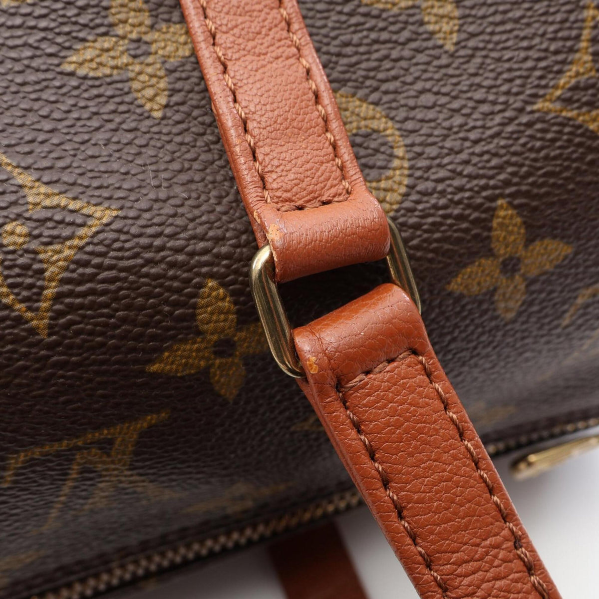 Louis Vuitton Brown Monogram Coated Canvas Handbag (Pre-Owned)