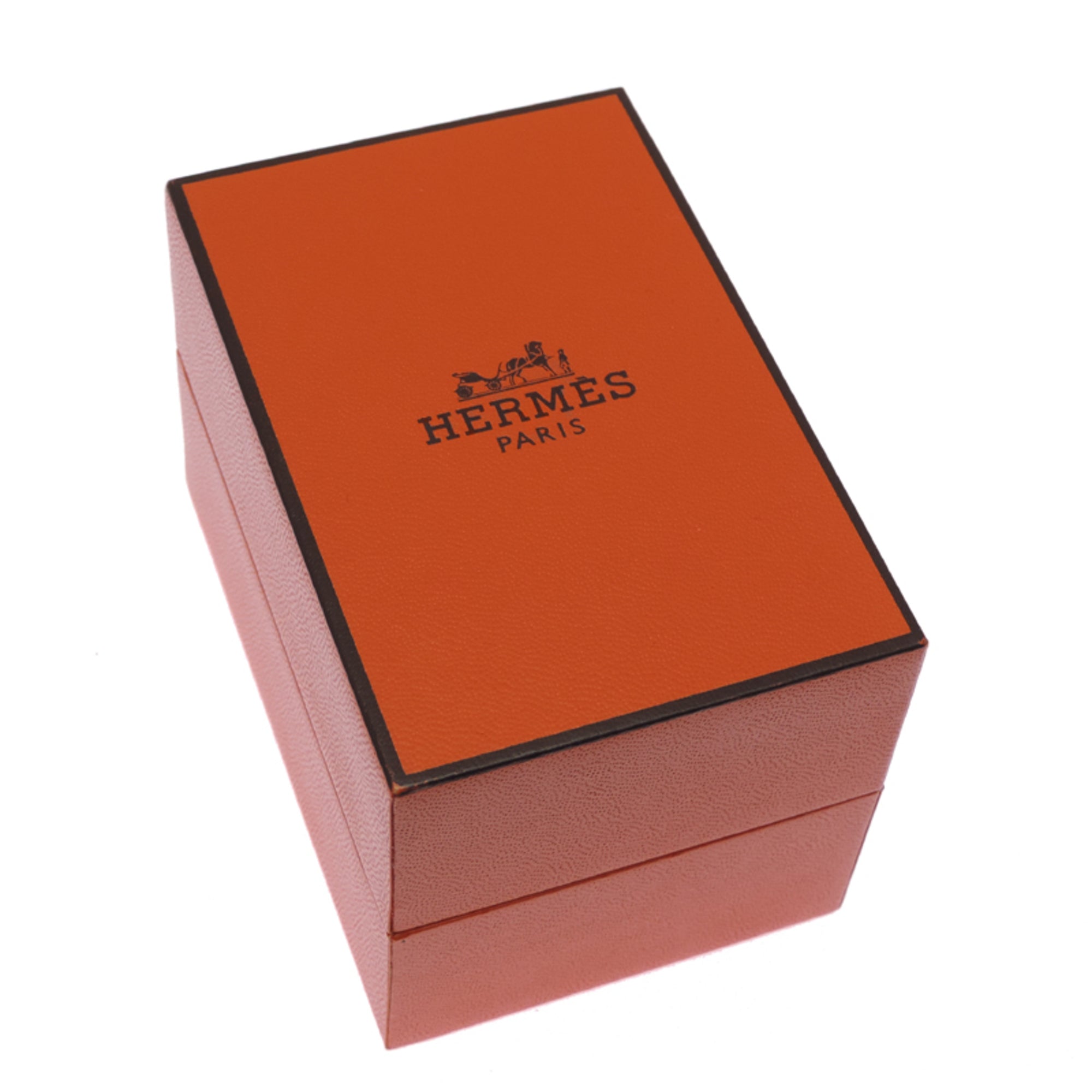 Hermes Silver 925 Band Ring (Pre-Owned)