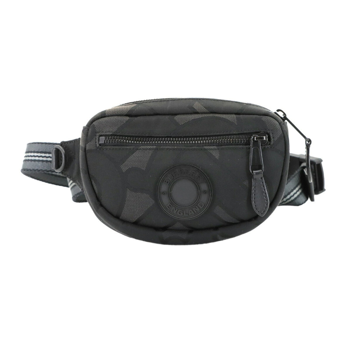 Burberry Black Polyester Handbag Pouch Sling Bag (Pre-Owned)