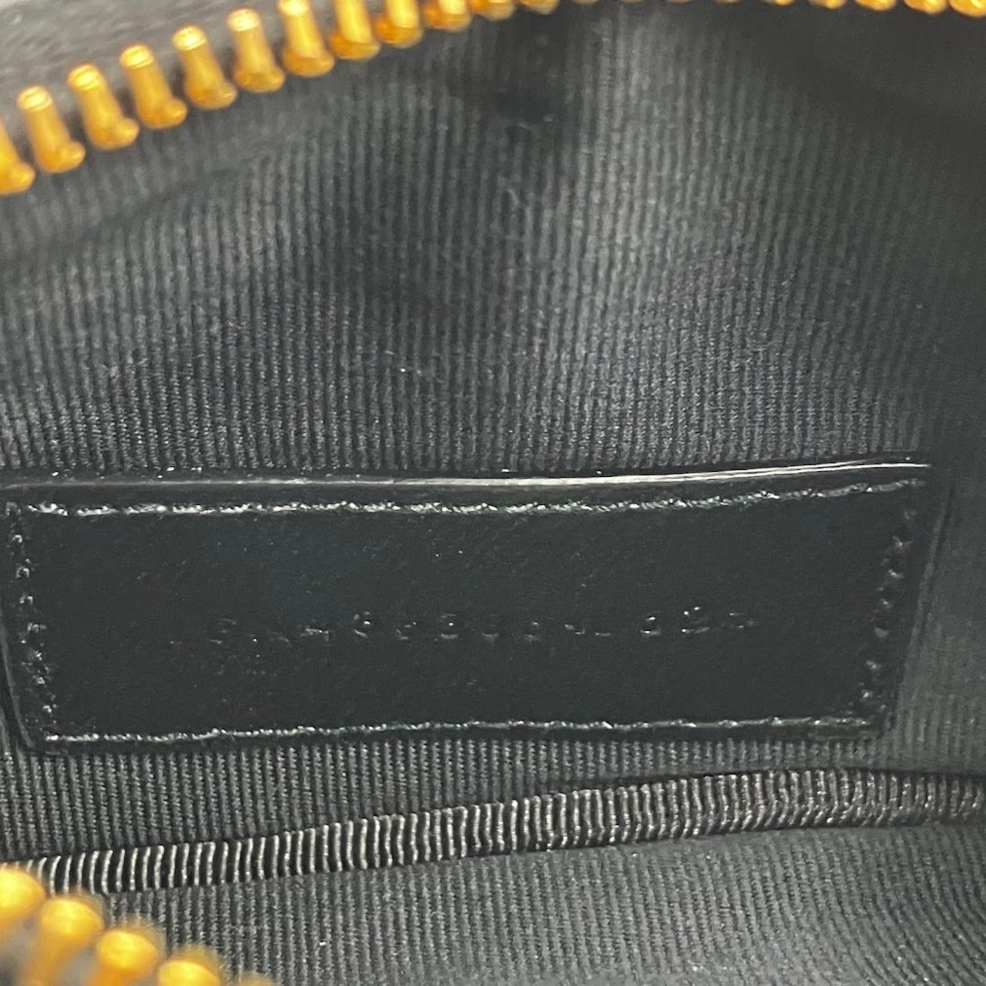 Yves Saint Laurent Black Leather Pouch (Pre-Owned)