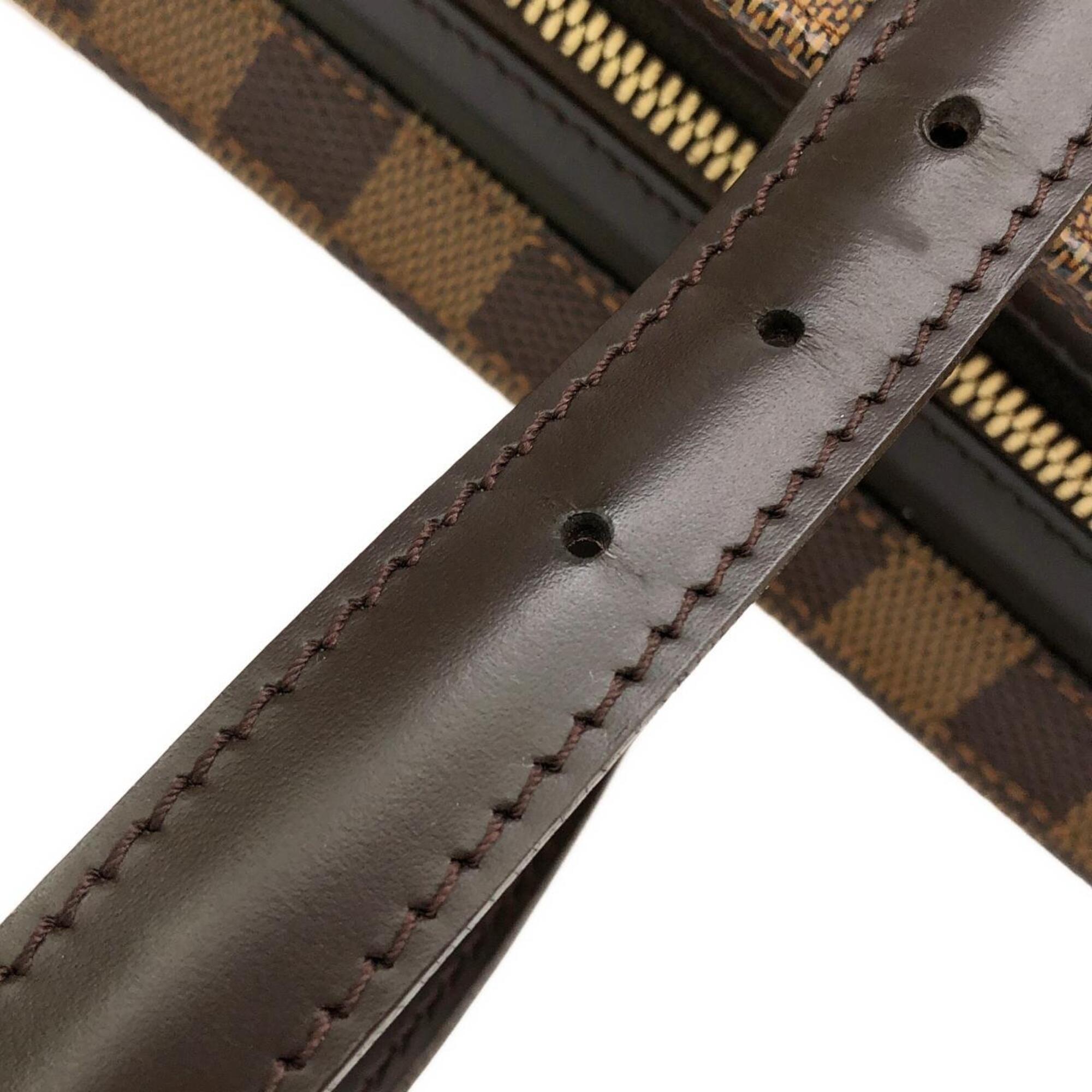 Louis Vuitton Brown Coated Canvas Shoulder Bag (Pre-Owned)