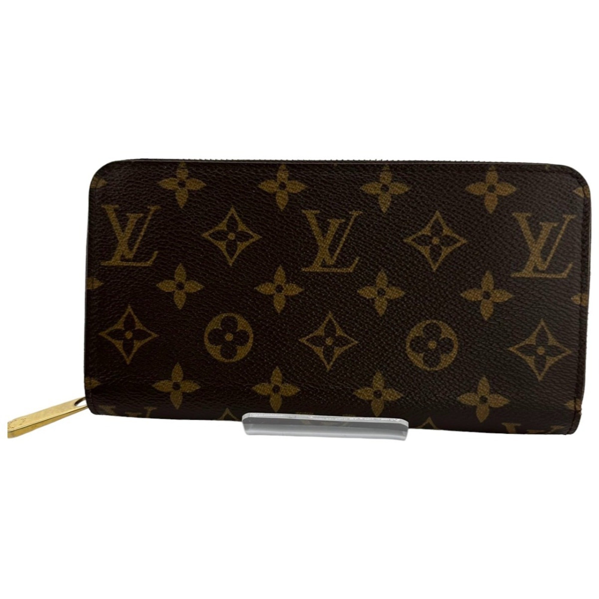 Louis Vuitton Monogram Brown Monogram Long Wallet (Bi-Fold) (Pre-Owned)