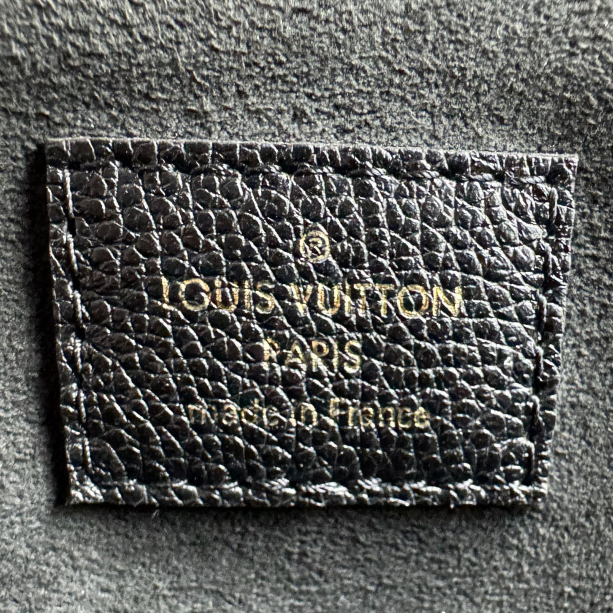 Louis Vuitton Beige Monogram Noir Monogram Empreinte Handbag Shoulder Bag (Pre-Owned)