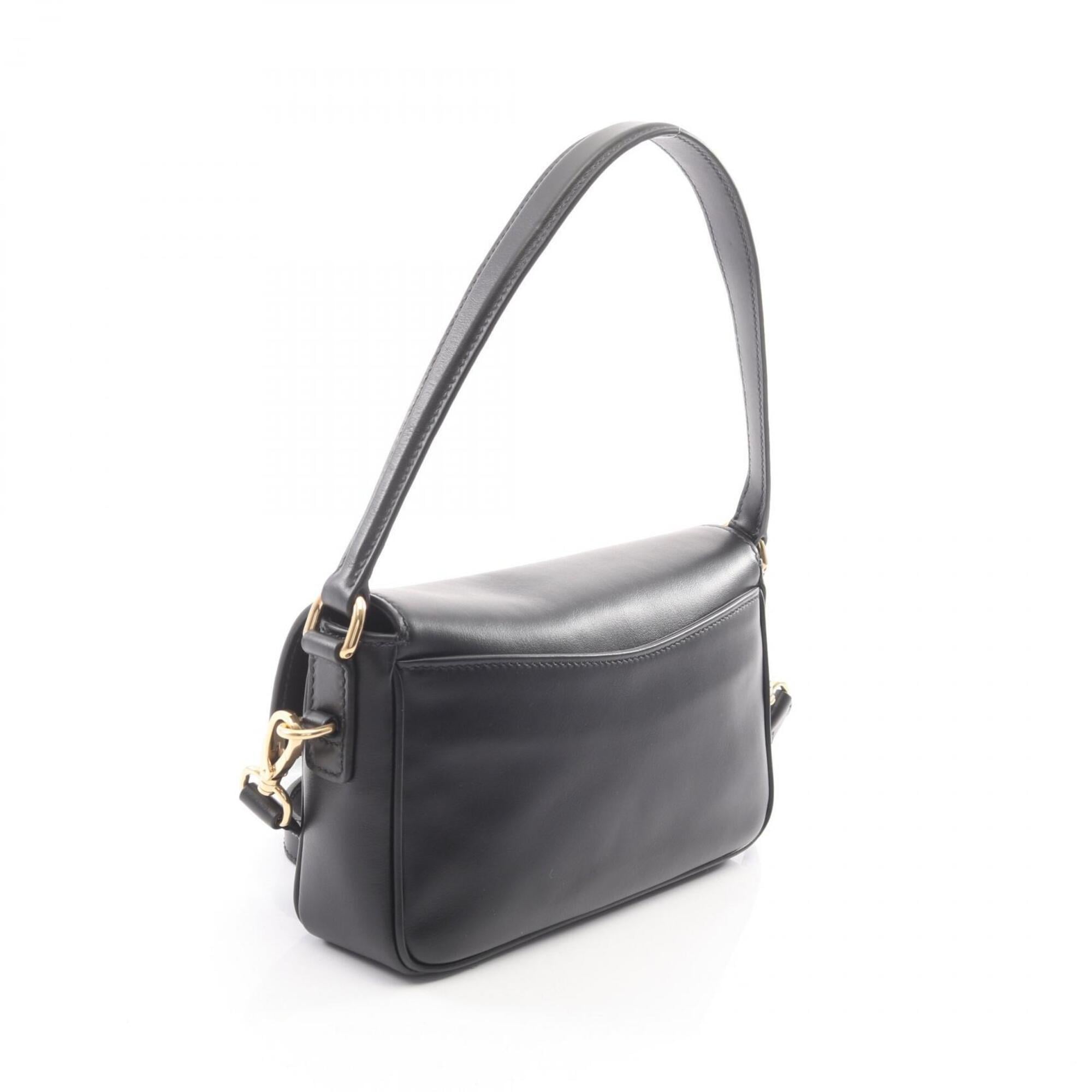 Miu Miu Black Leather Handbag (Pre-Owned)