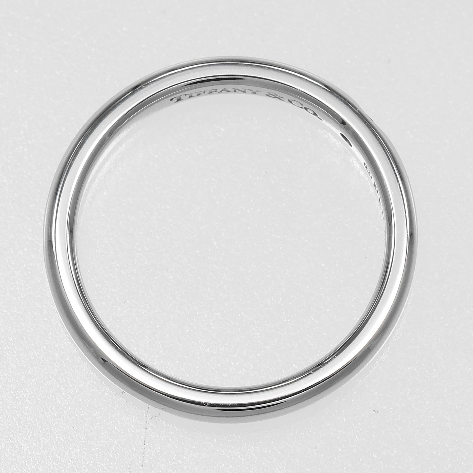 Tiffany Platinum 950 Band Ring (Pre-Owned)