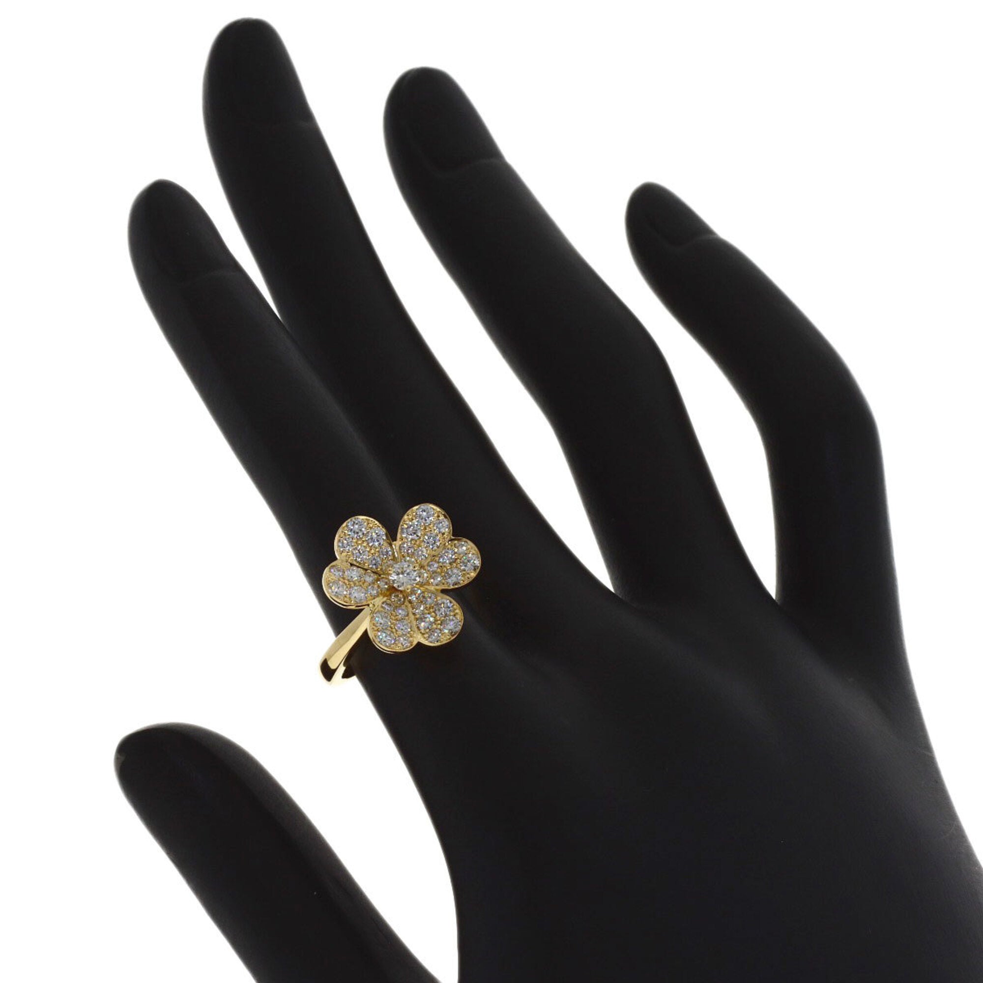 Van Cleef & Arpels Yellow Gold (18K) Band Ring (Pre-Owned)