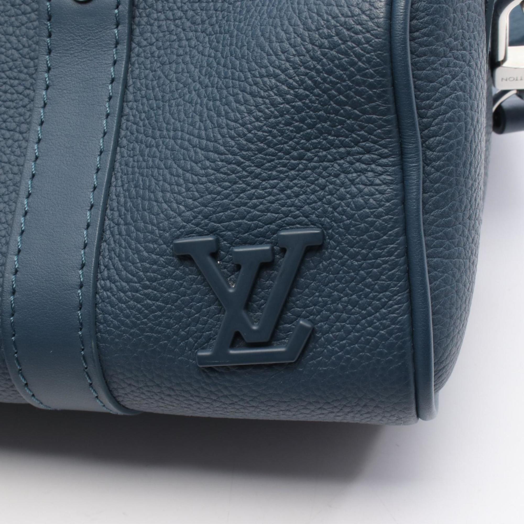 Louis Vuitton Blue Leather Handbag (Pre-Owned)