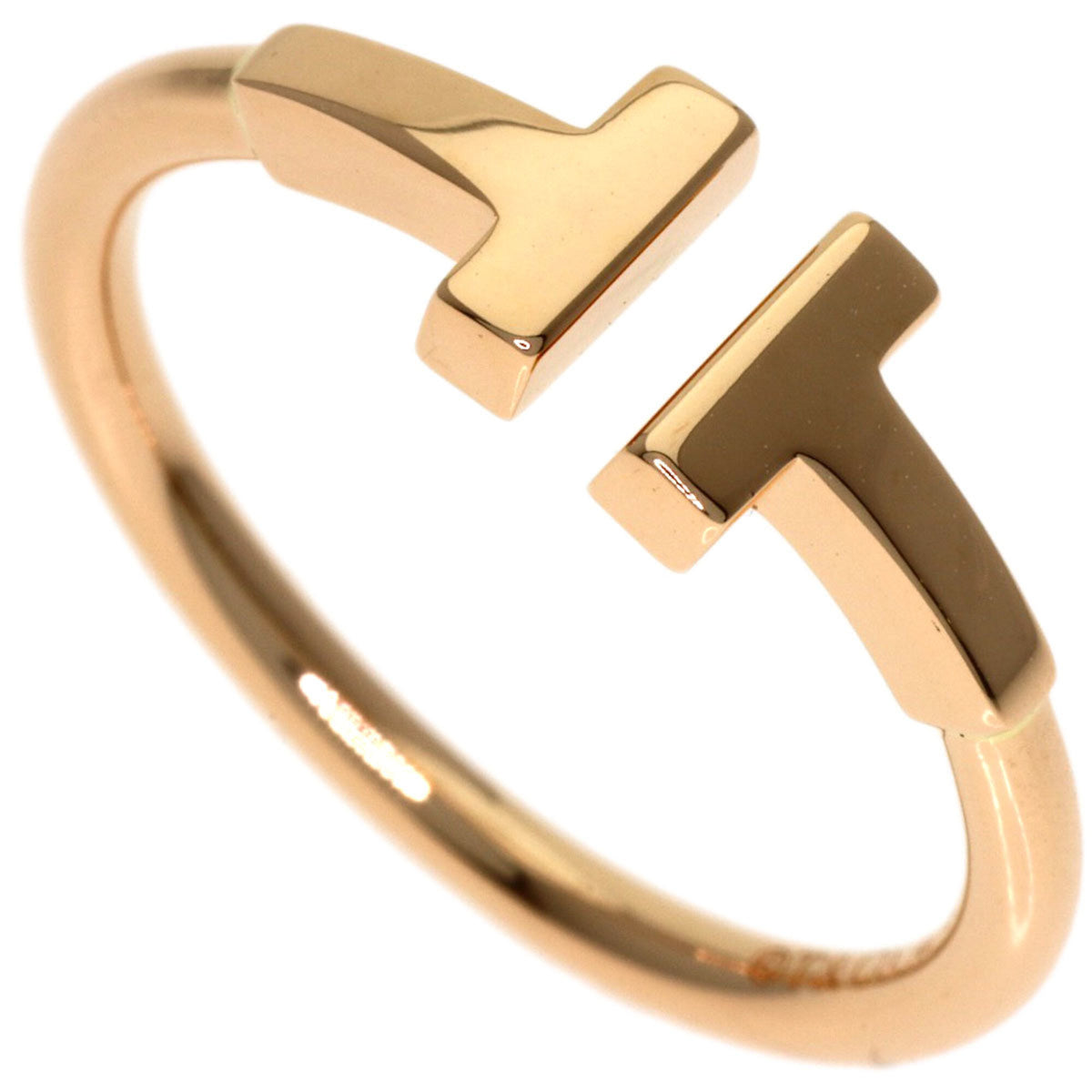 Tiffany Pink Gold (18K) Band Ring (Pre-Owned)