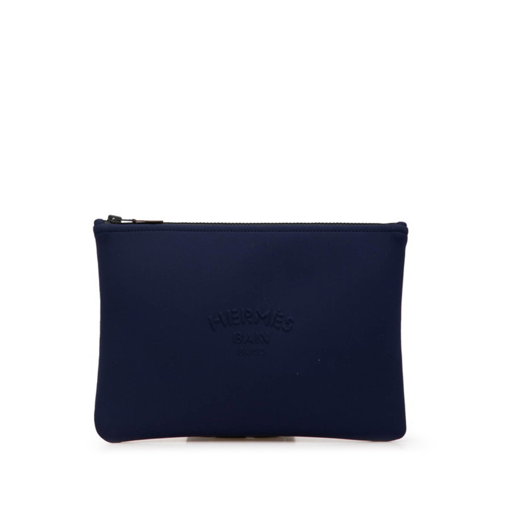 Hermes Navy Polyamide Pouch (Pre-Owned)