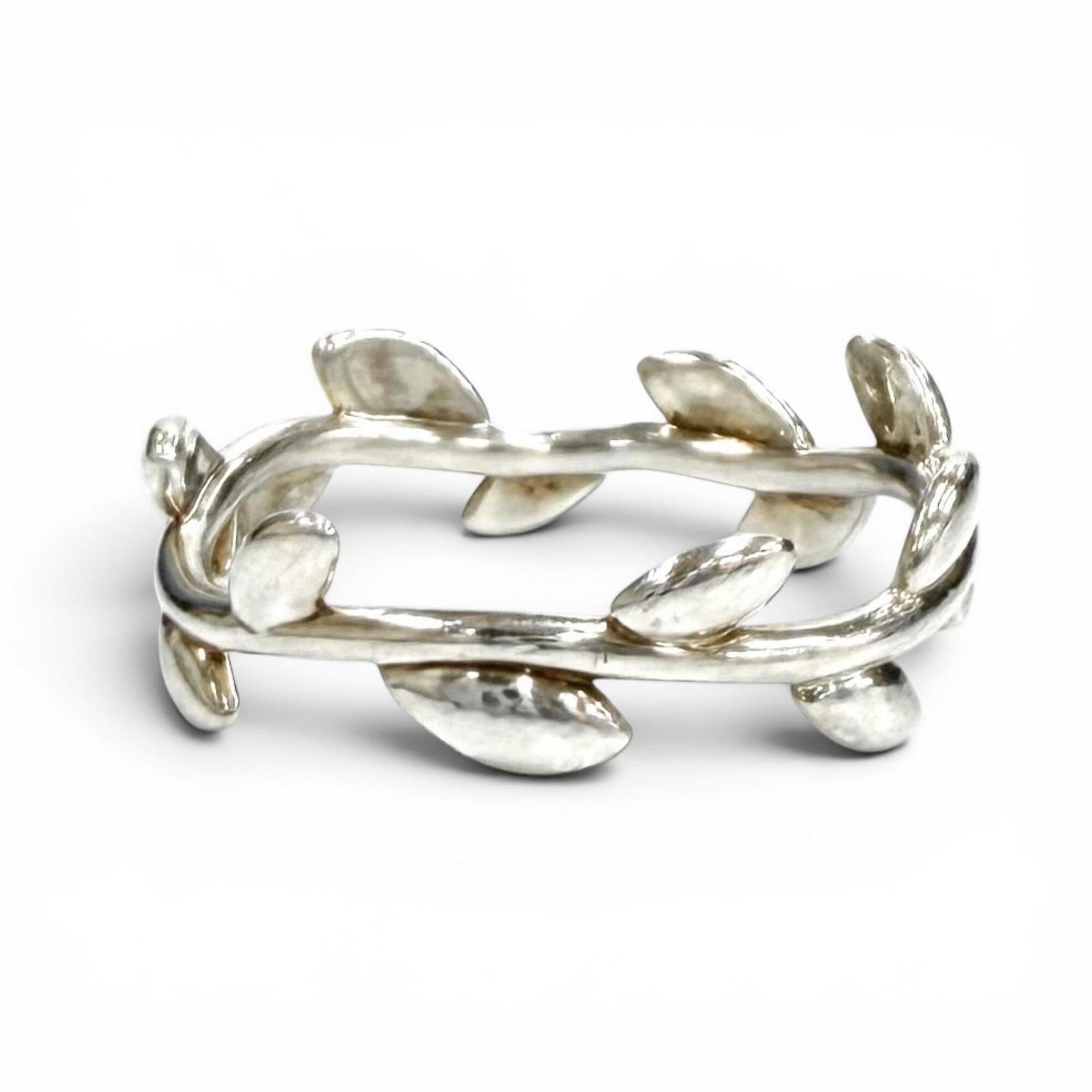 Tiffany Silver Silver 925 Band Ring (Pre-Owned)