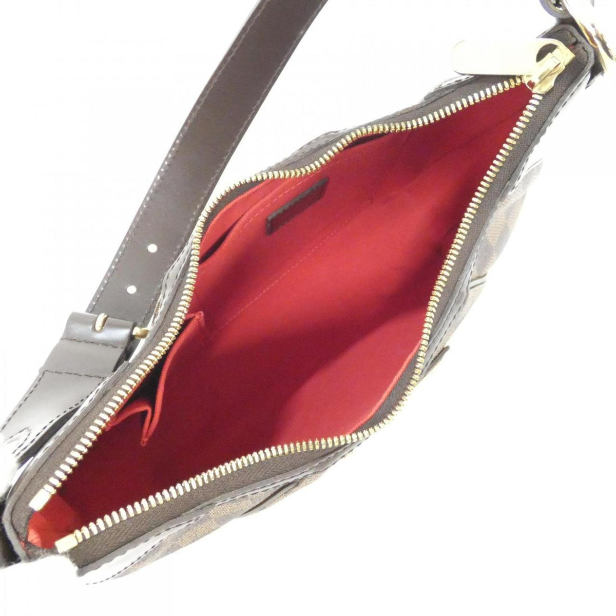 Louis Vuitton Ebene Coated Canvas Shoulder Bag (Pre-Owned)