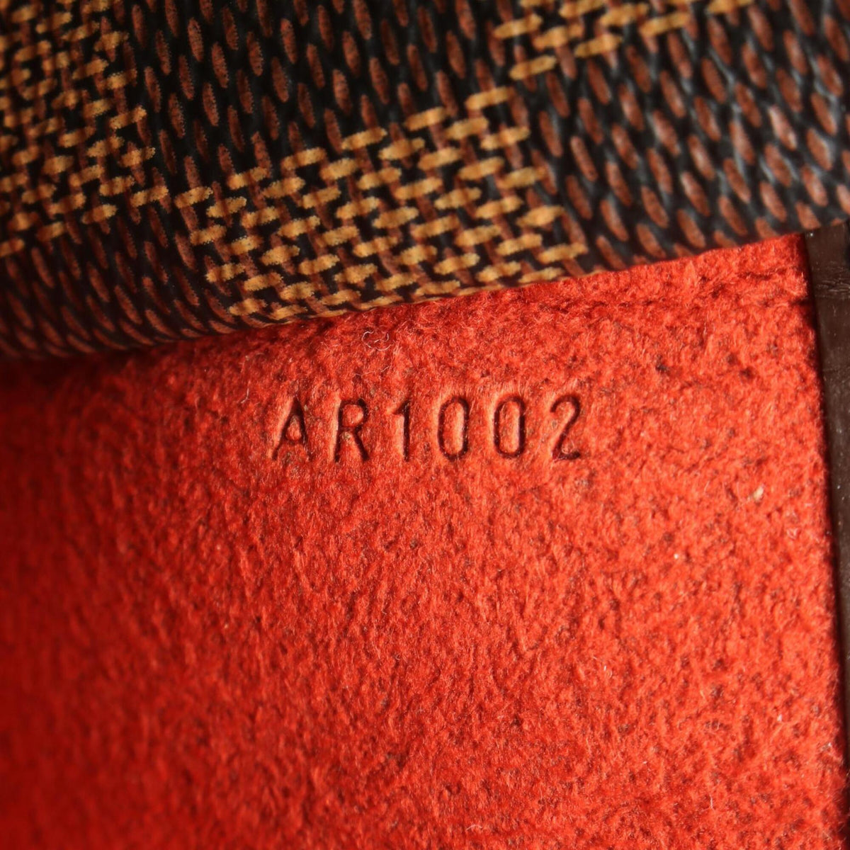 Louis Vuitton Brown Damier Canvas Coated Canvas Handbag (Pre-Owned)