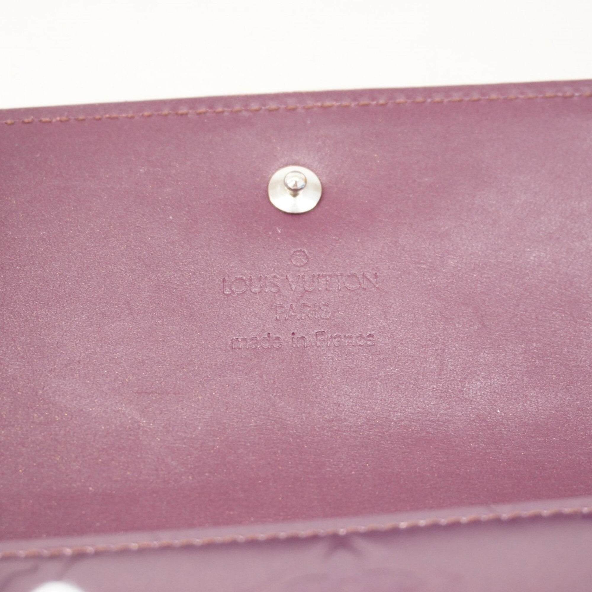 Louis Vuitton Violet Long Wallet (Tri-Fold) (Pre-Owned)