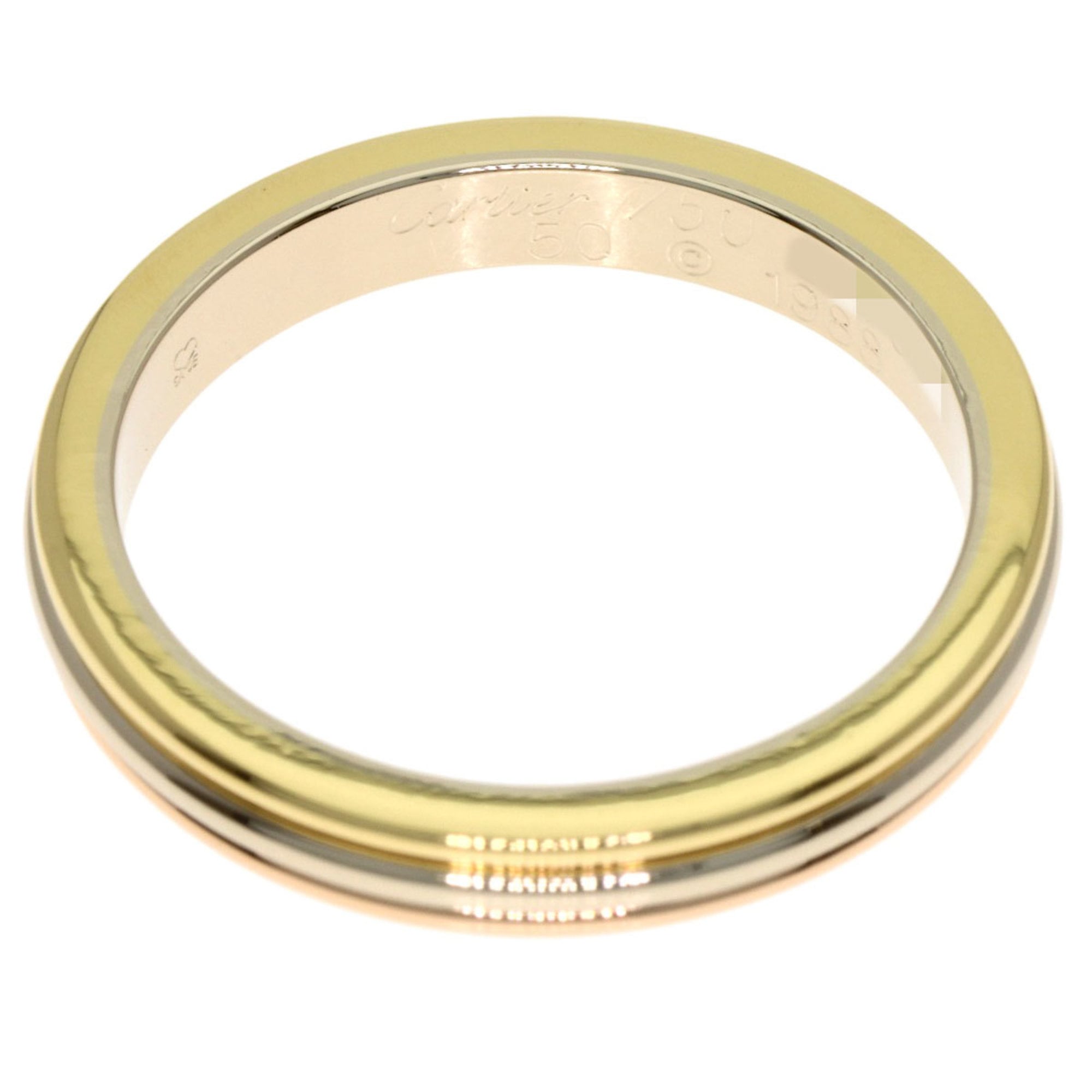 Cartier Yellow Gold (18K) Pink Gold (18K) White Gold (18K) Band Ring (Pre-Owned)