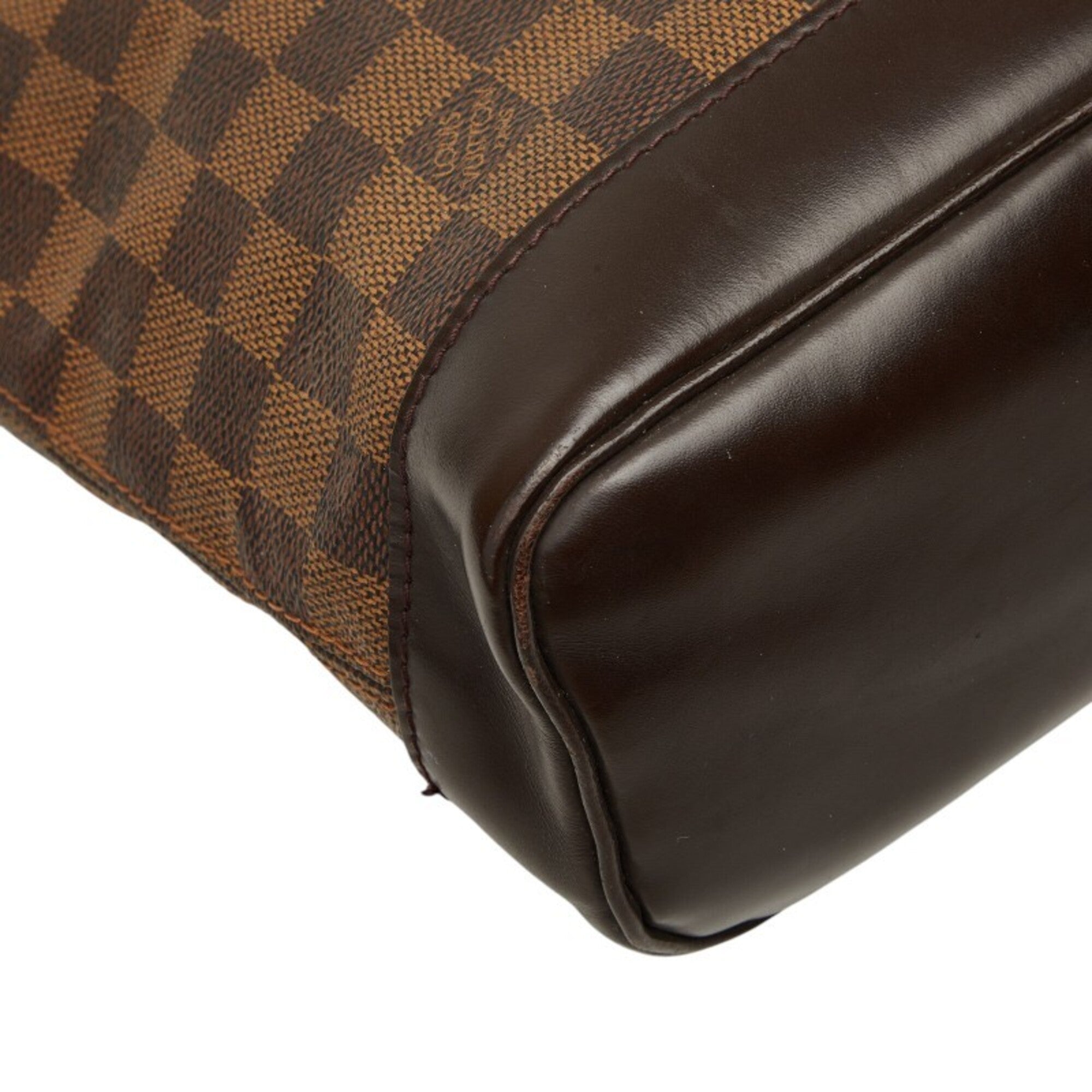 Louis Vuitton Brown Pvc Leather Backpack (Pre-Owned)