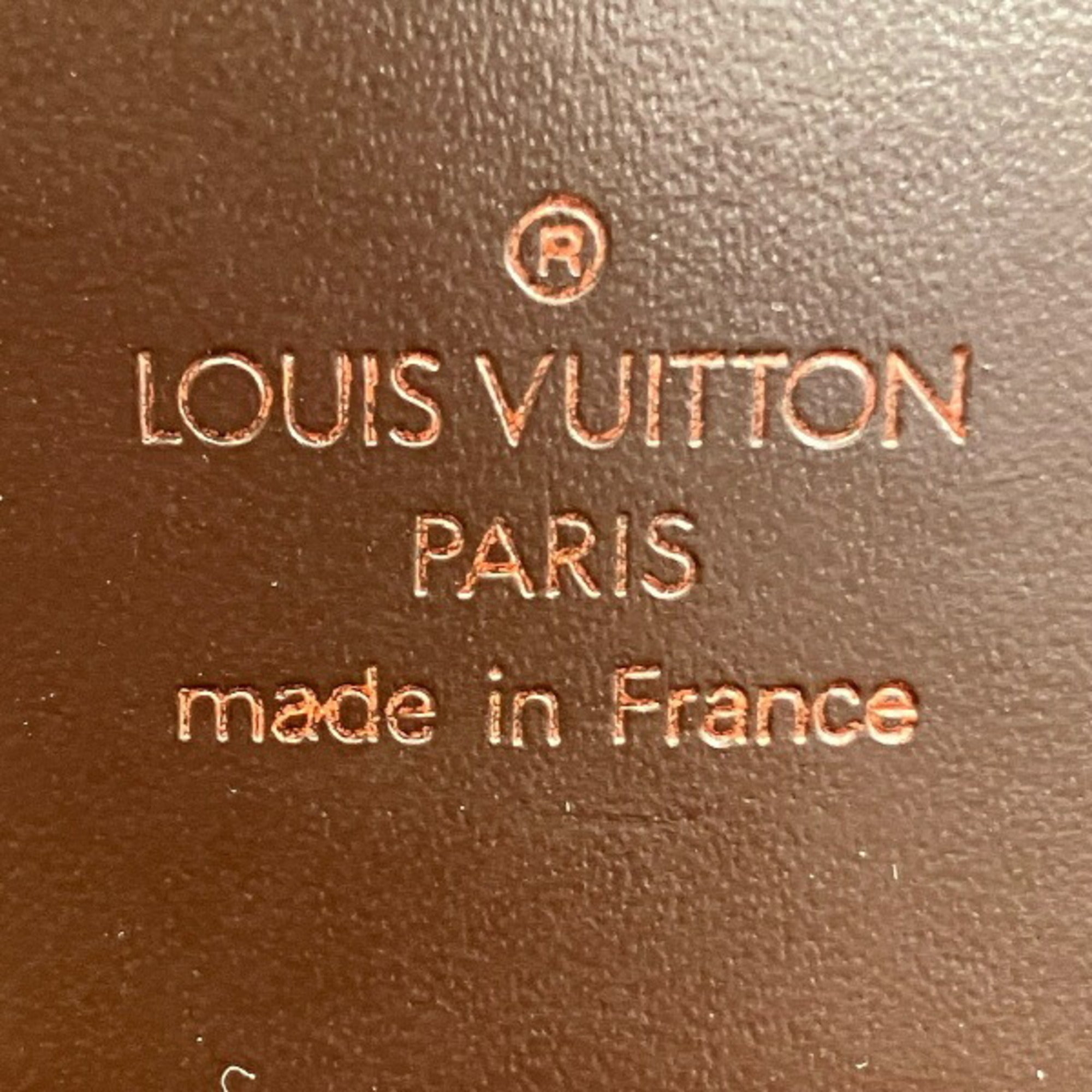 Louis Vuitton Brown Handbag Shoulder Bag (Pre-Owned)