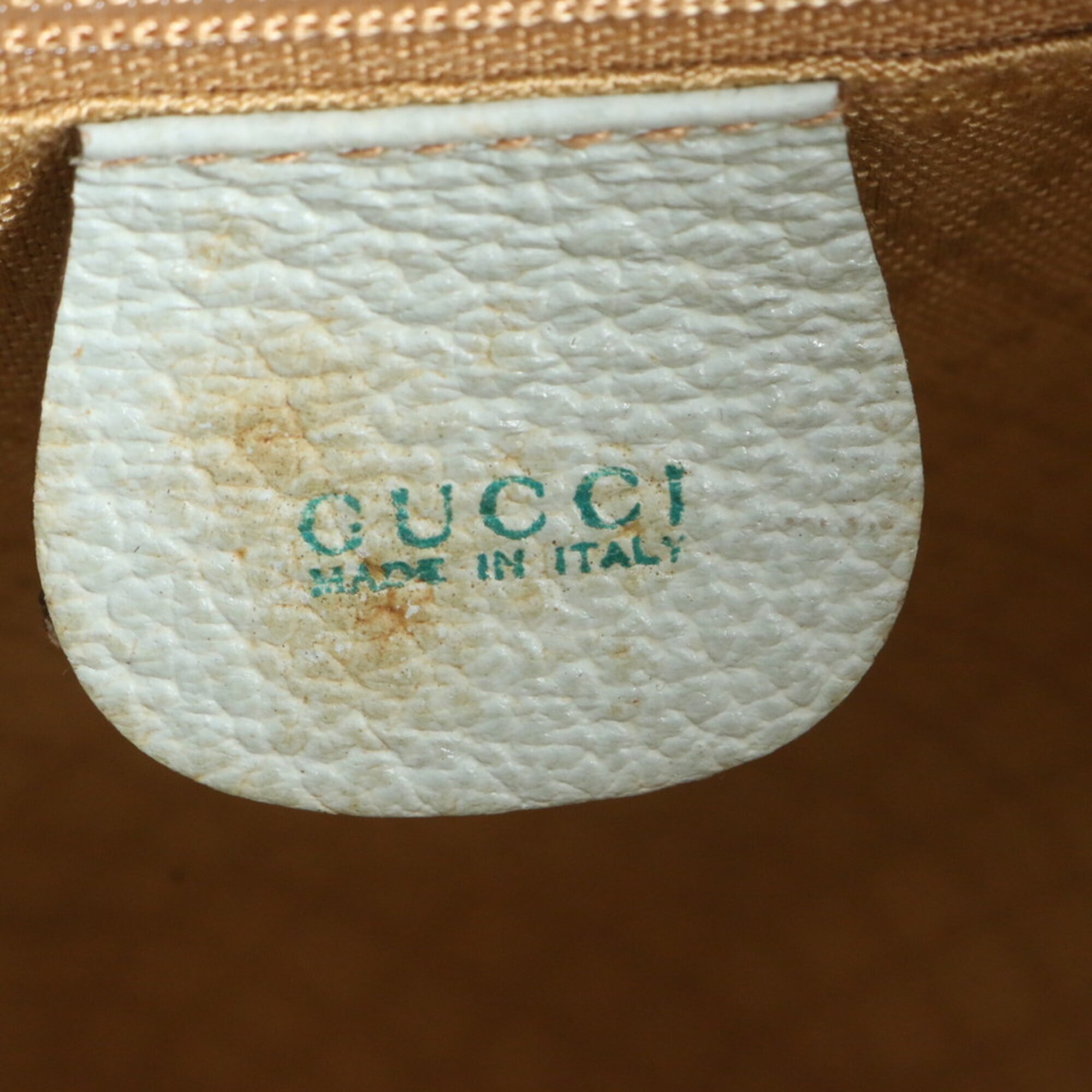 Gucci Green Leather Backpack (Pre-Owned)