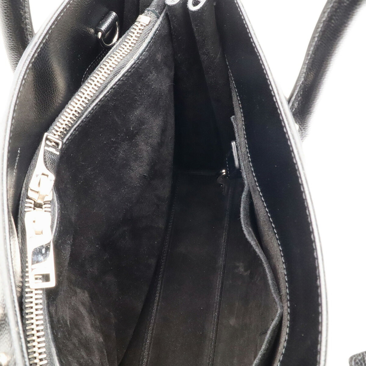 Yves Saint Laurent Black Leather Handbag (Pre-Owned)