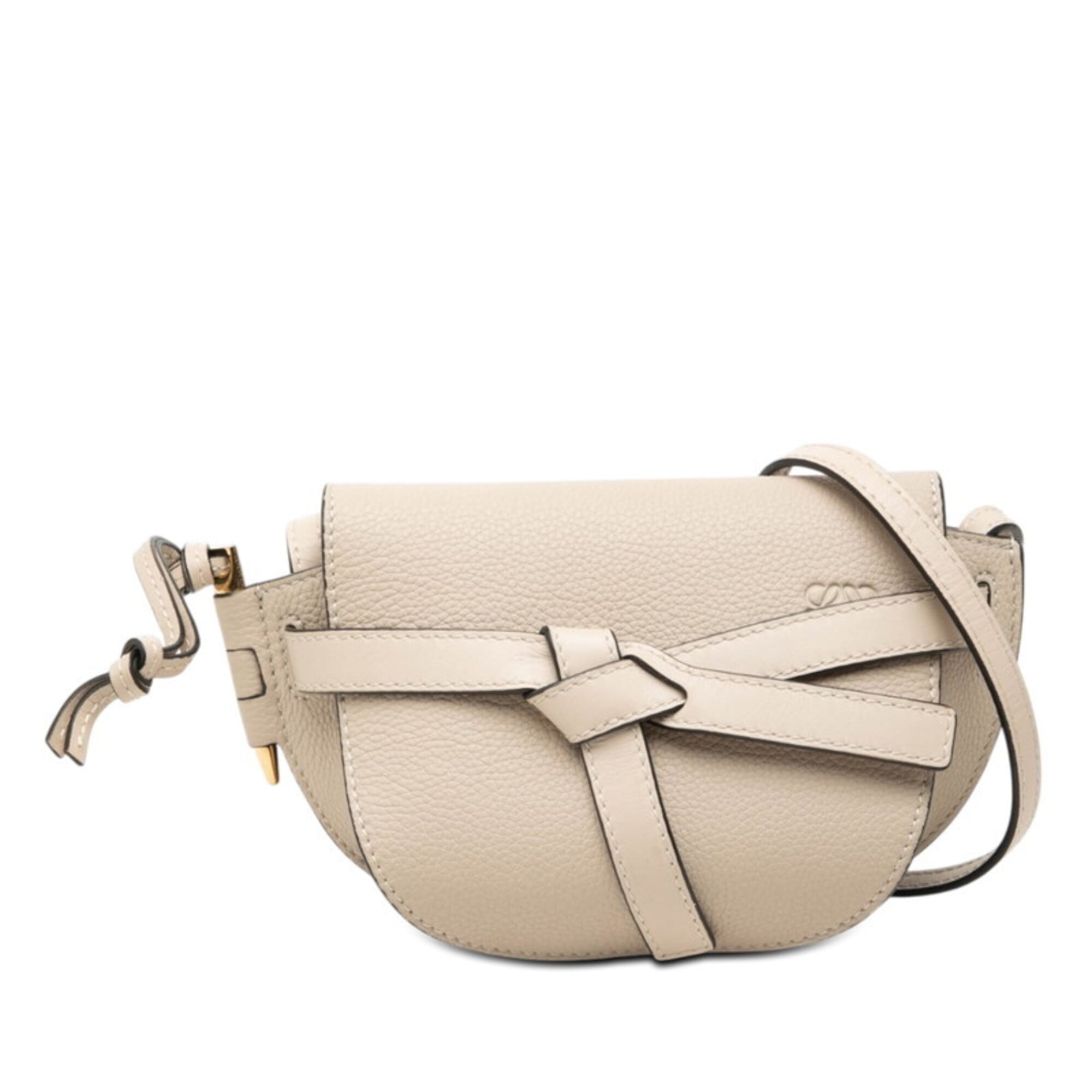 Loewe Beige Leather Shoulder Bag (Pre-Owned)