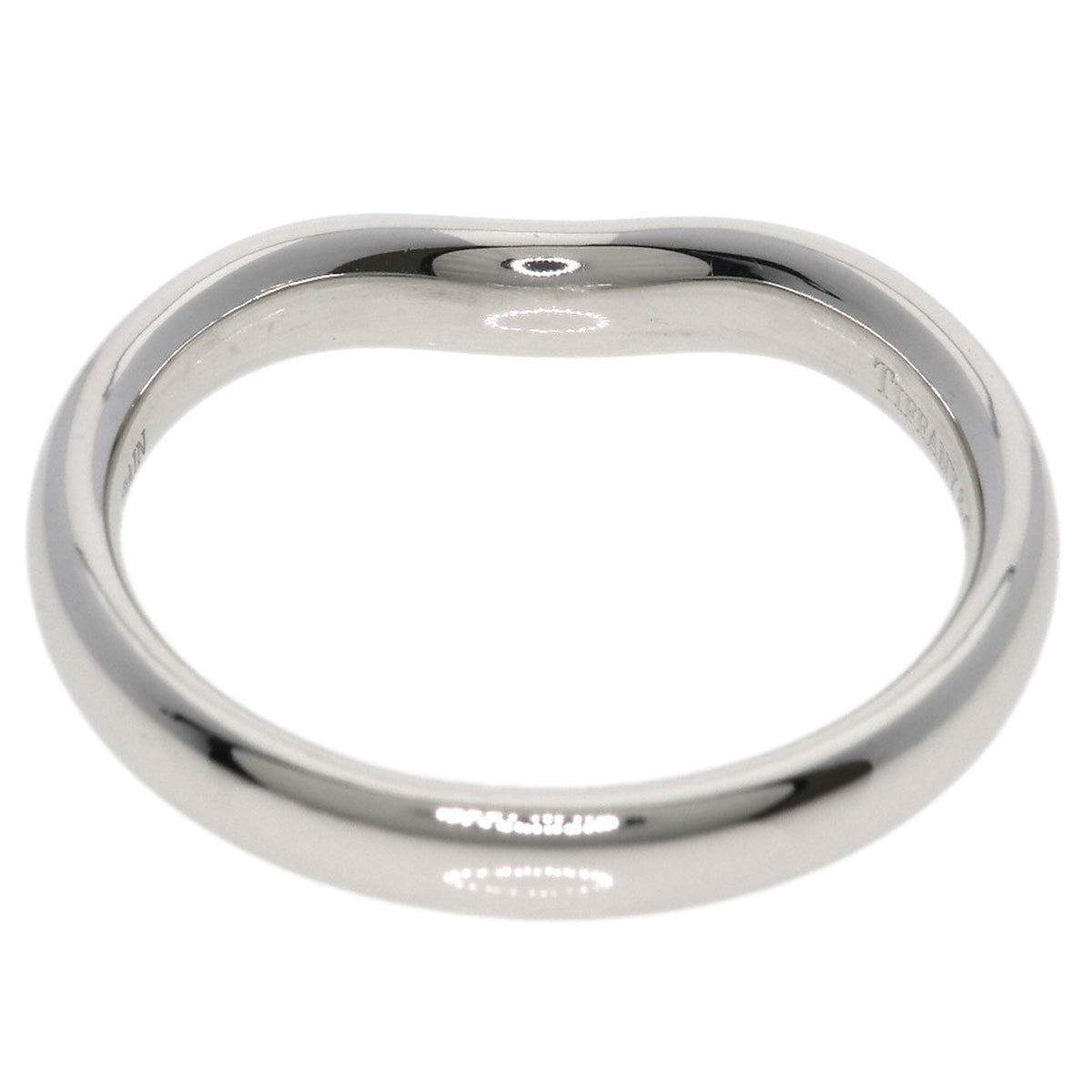 Tiffany Platinum 950 Band Ring (Pre-Owned)