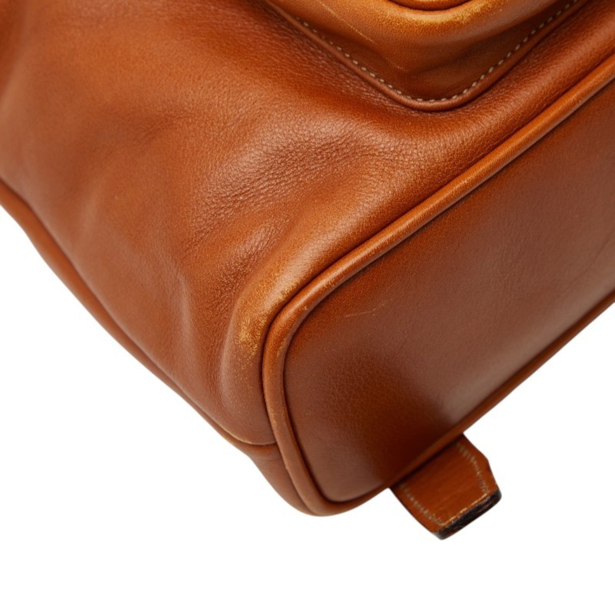 Gucci Bamboo Brown Bamboo Backpack (Pre-Owned)