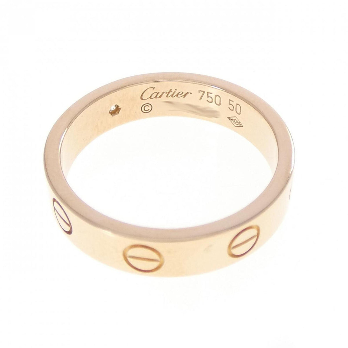 Cartier Pink Gold Pink Gold (18K) Band Ring (Pre-Owned)
