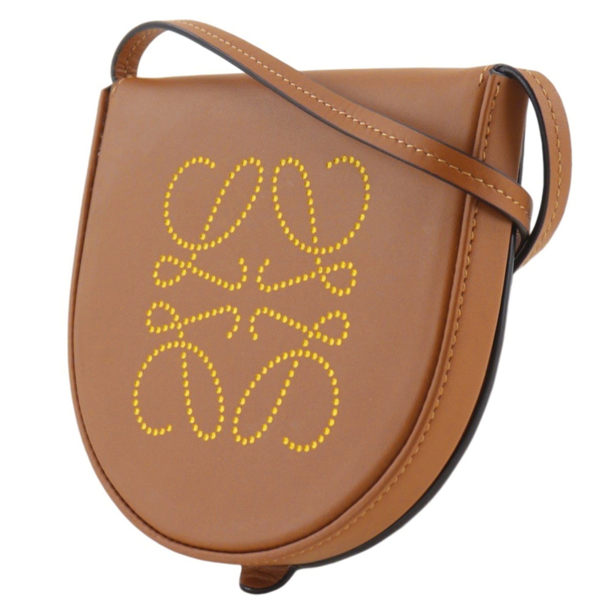Loewe Brown Leather Pochette Pouch Shoulder Bag (Pre-Owned)