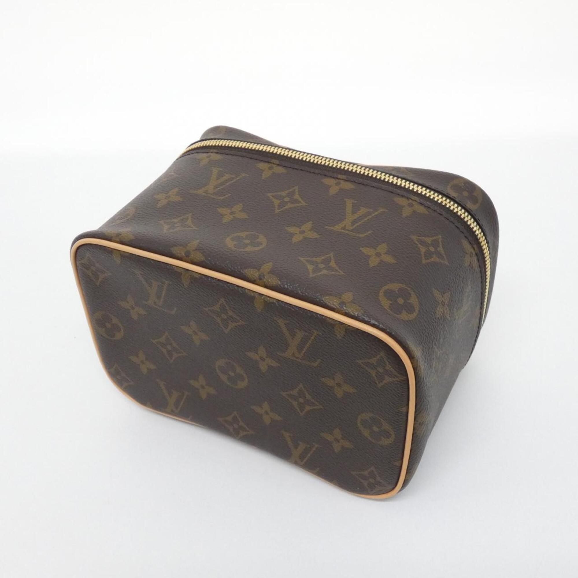 Louis Vuitton Brown Coated Canvas Handbag (Pre-Owned)