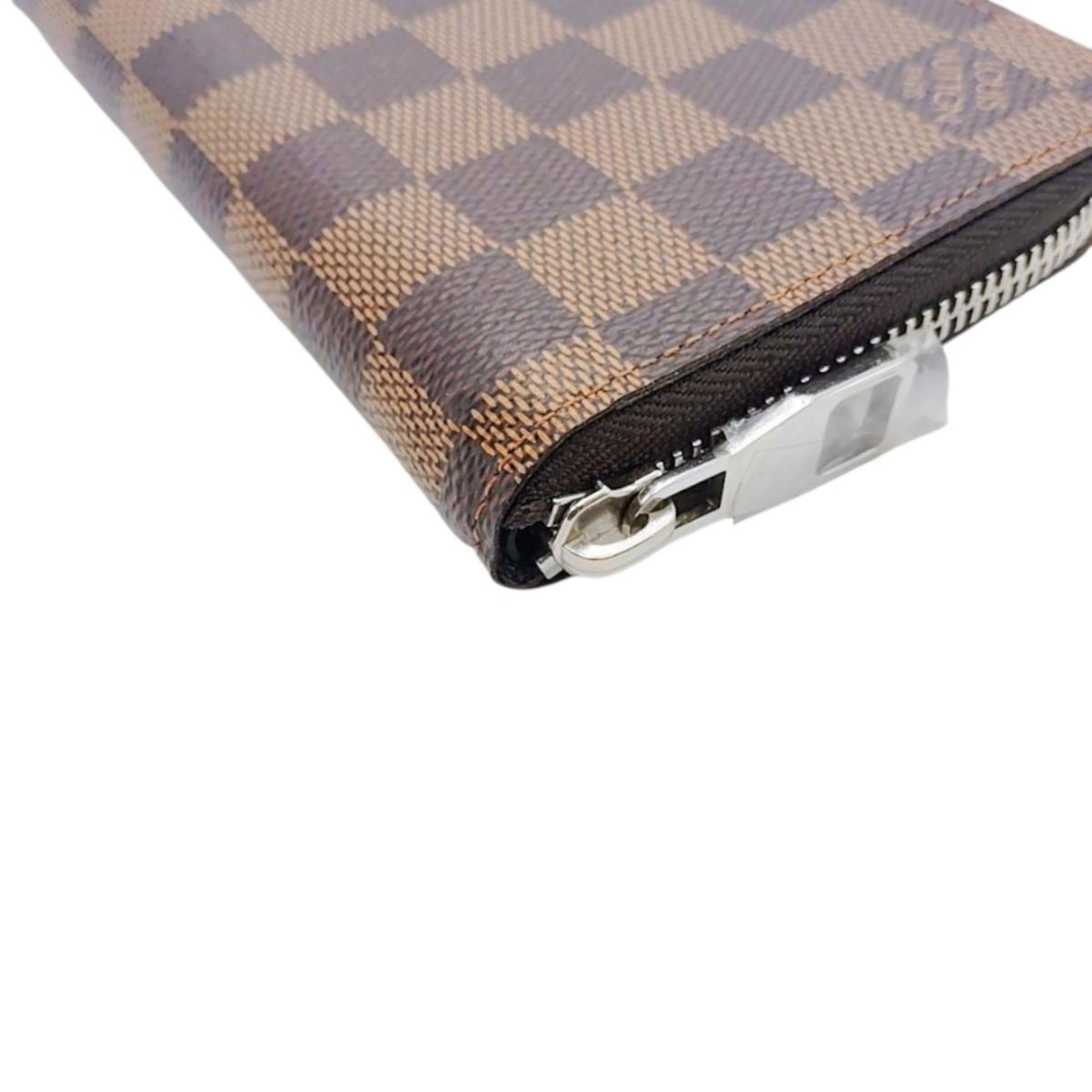 Louis Vuitton Brown Damier Canvas Damier Canvas Long Wallet (Bi-Fold) (Pre-Owned)
