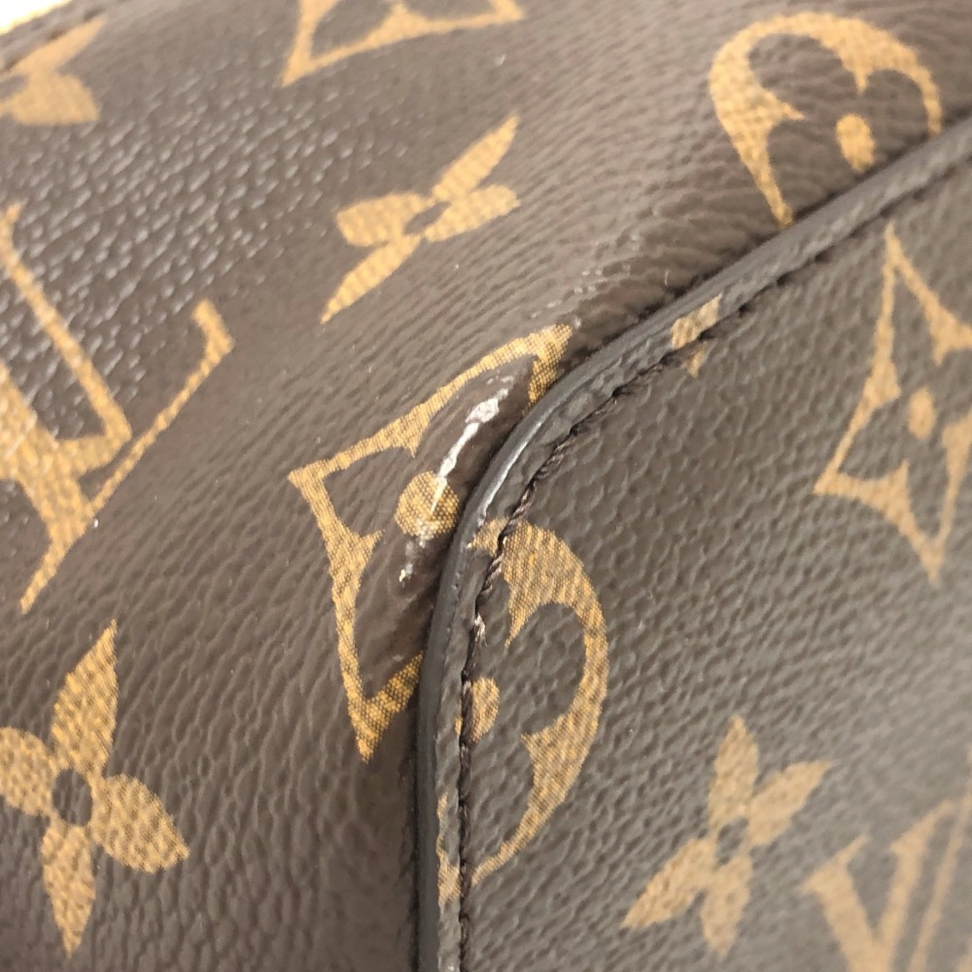 Louis Vuitton Brown Monogram Pouch (Pre-Owned)