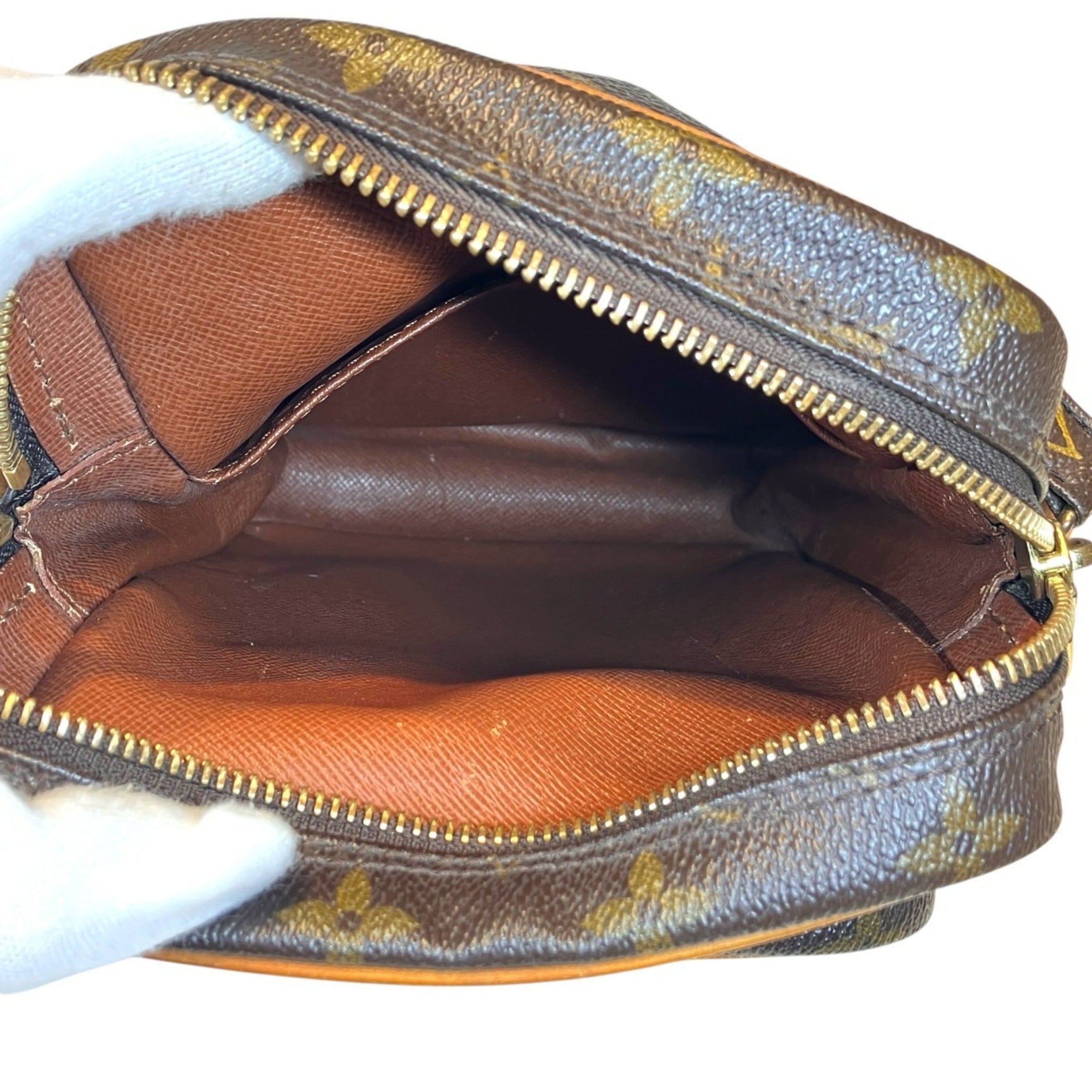 Louis Vuitton Brown Monogram Shoulder Bag (Pre-Owned)