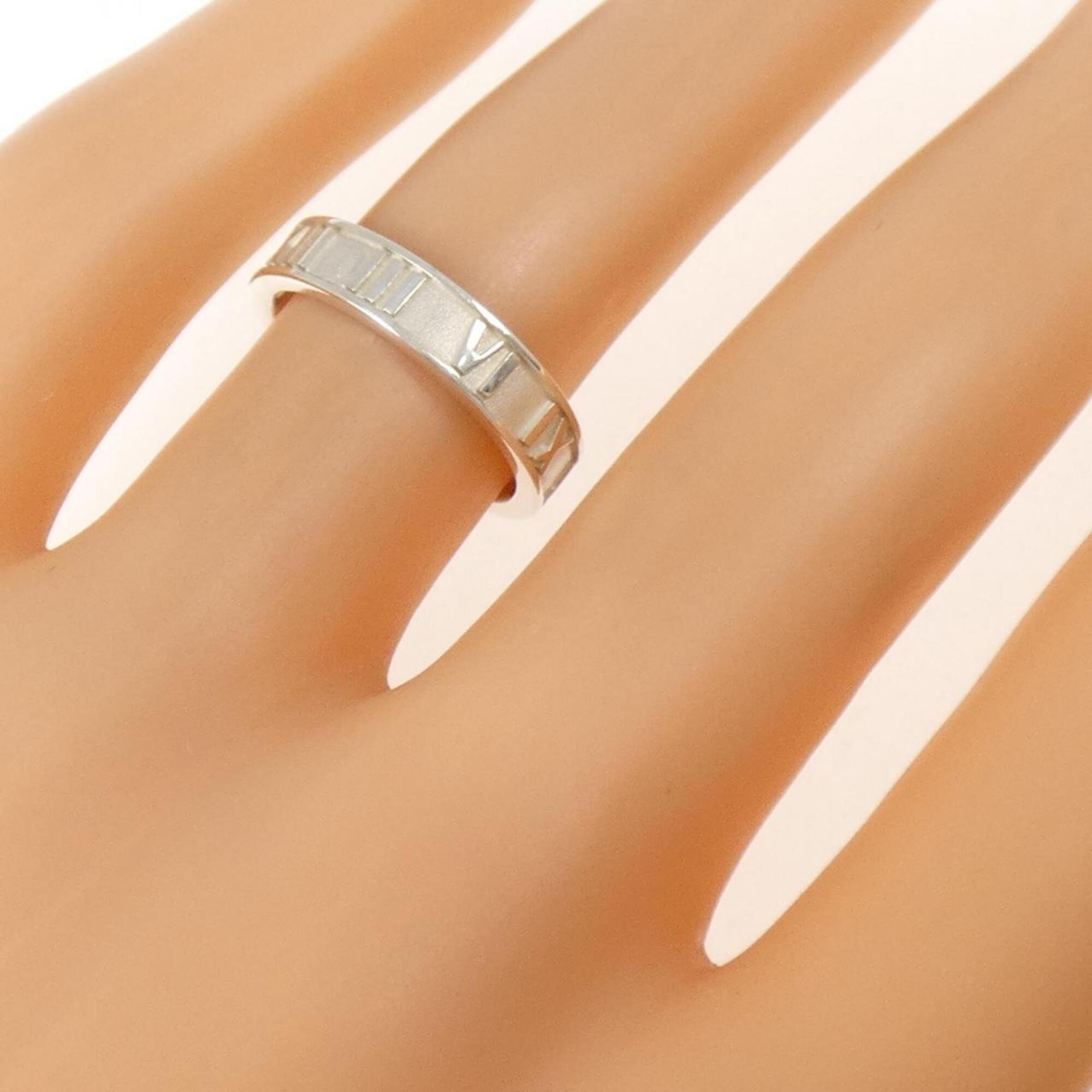 Tiffany Silver Silver 925 Band Ring (Pre-Owned)
