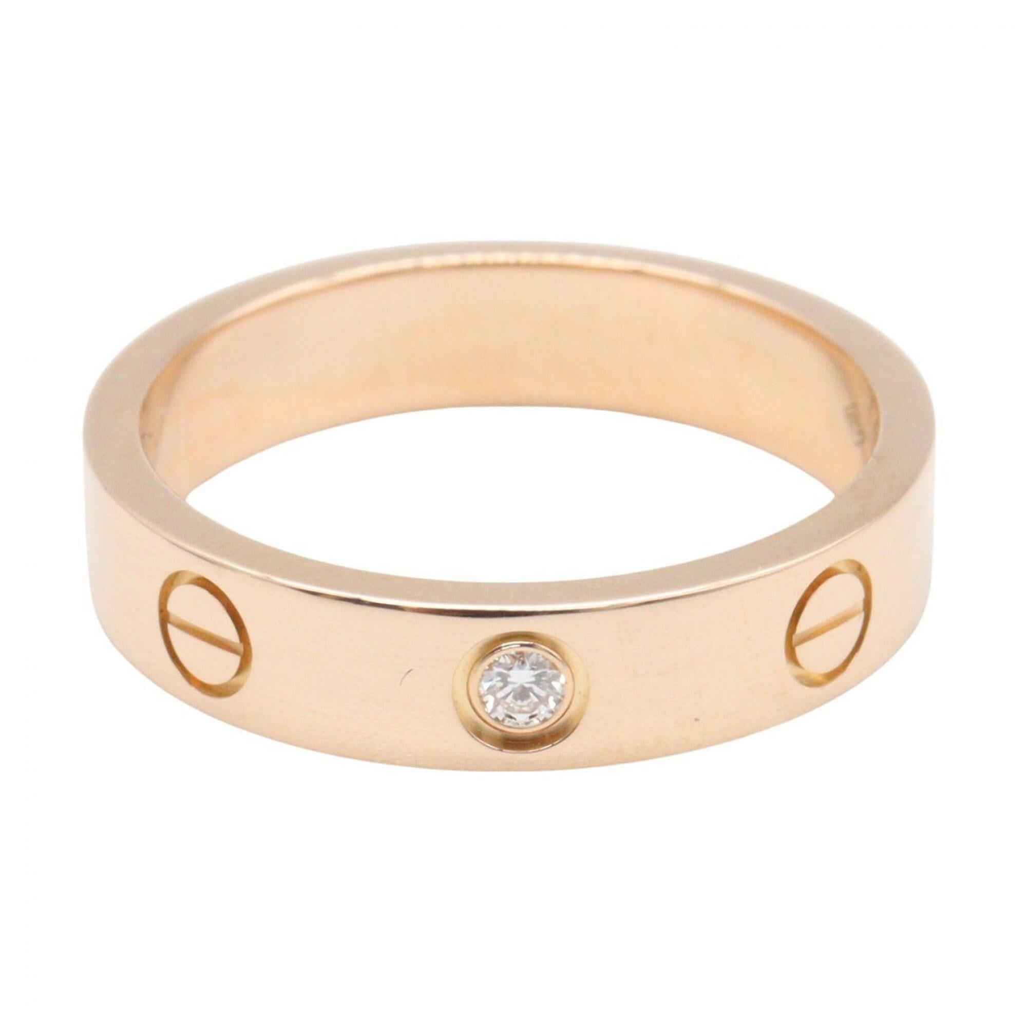 Cartier Gold Clear Pink Gold (18K) Band Ring (Pre-Owned)