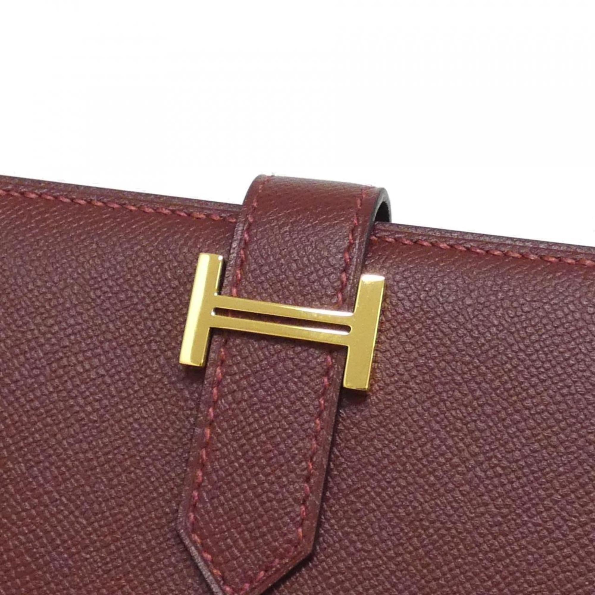 Hermes Rouge H Wallet (Bi-Fold) (Pre-Owned)