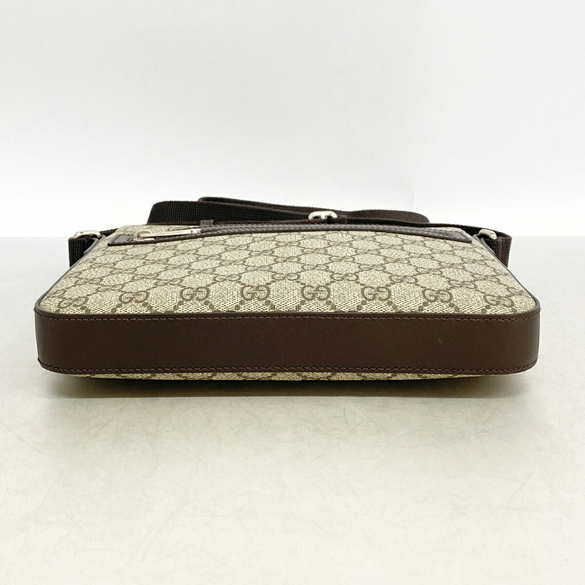 Gucci Brown Pvc Shoulder Bag (Pre-Owned)